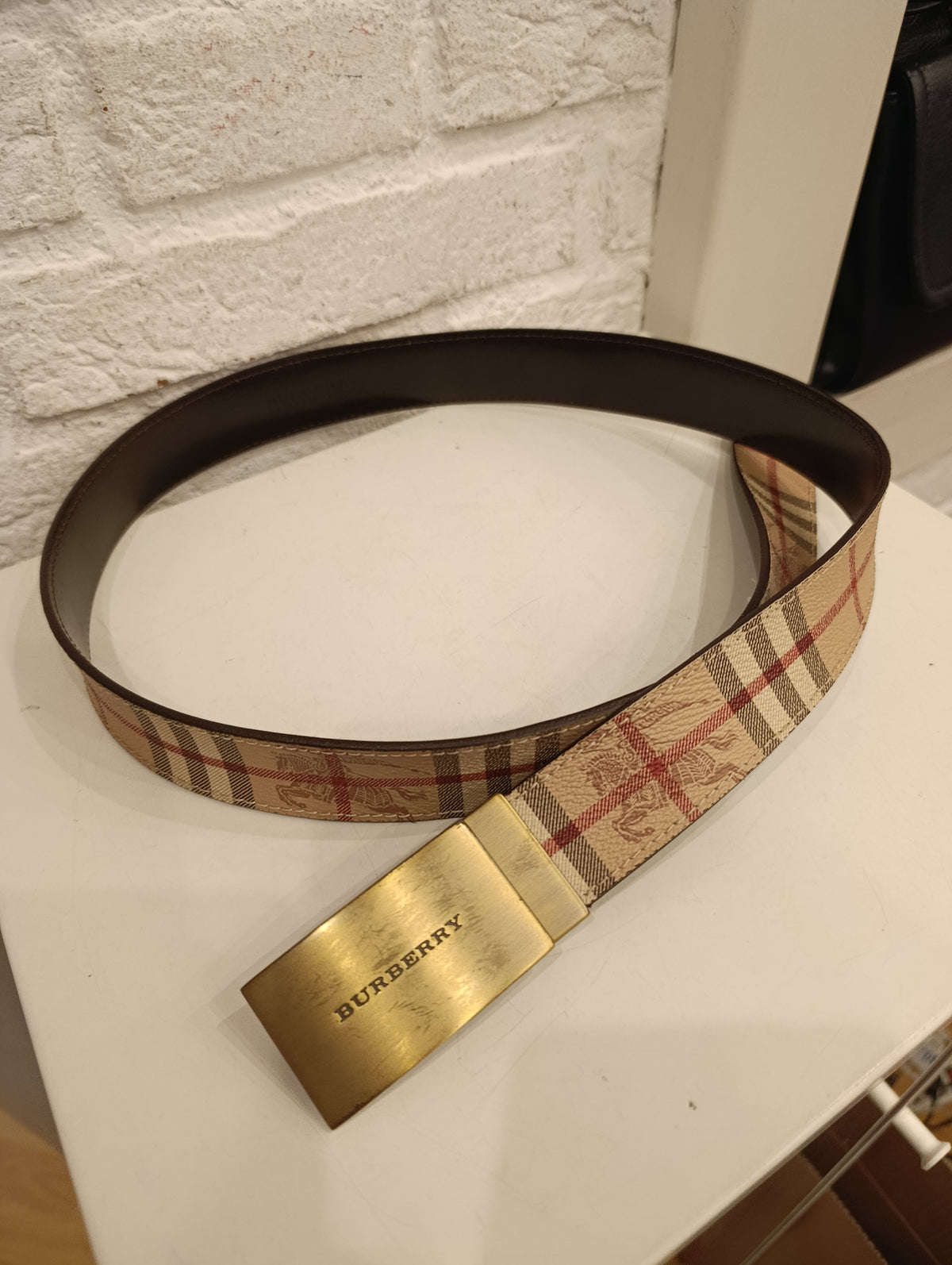 Cintura Burberry misura 105
