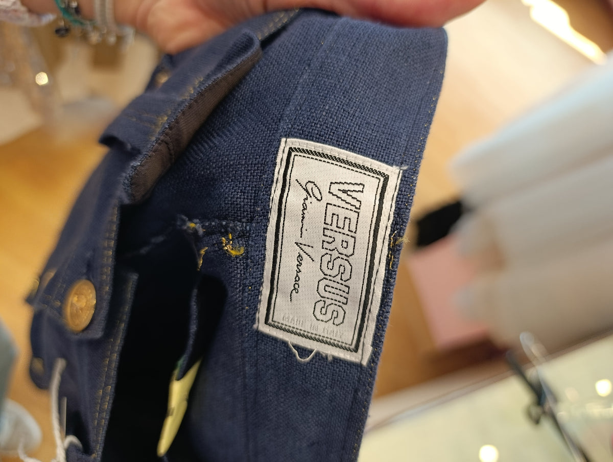 Gonna Versace blu tg M