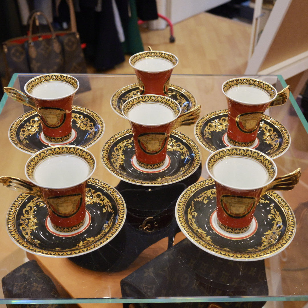 Set Tazzine da Caffè Versace meet Rosenthal