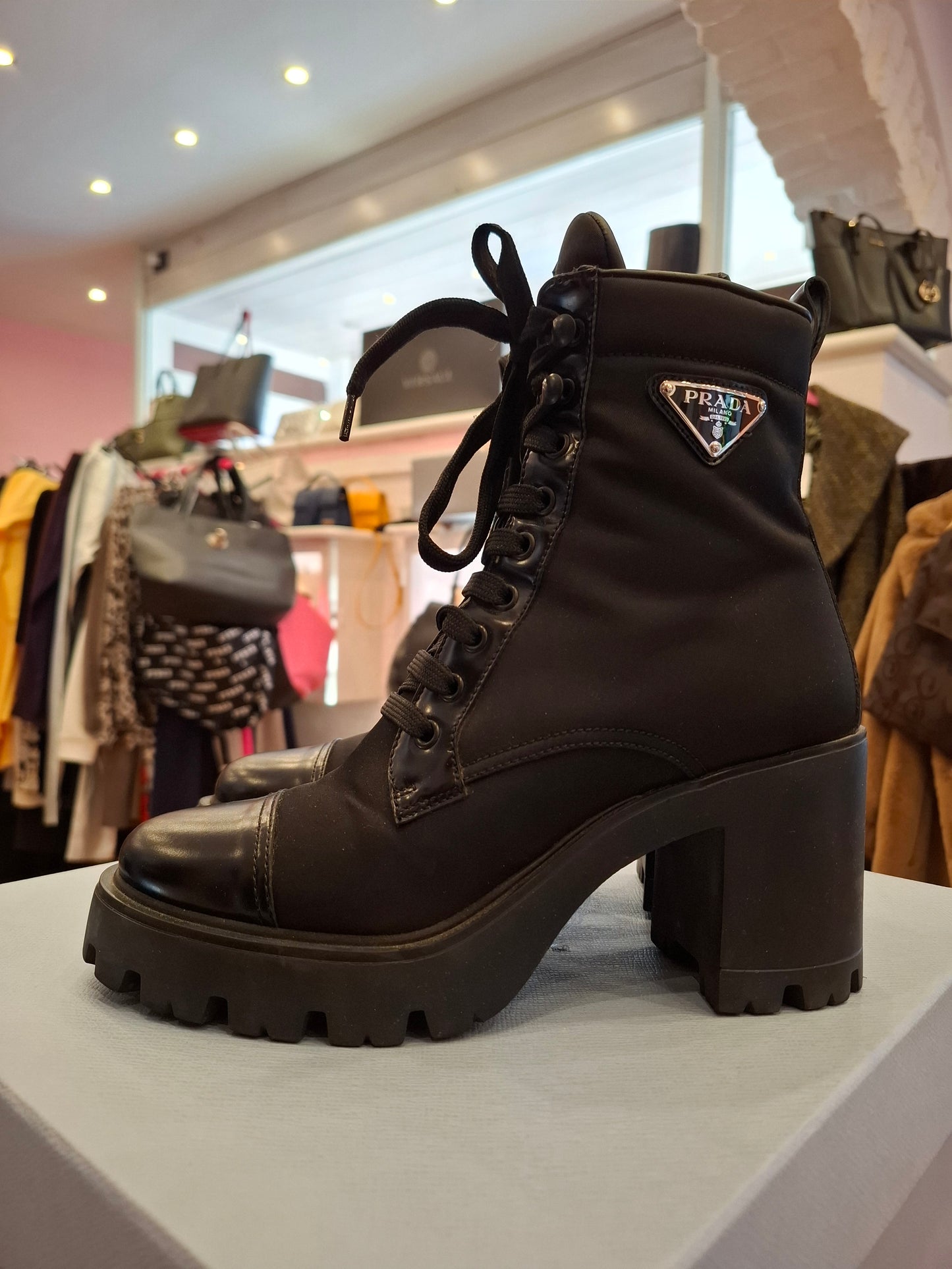 Stivaletti Prada Re Nylon n*39
