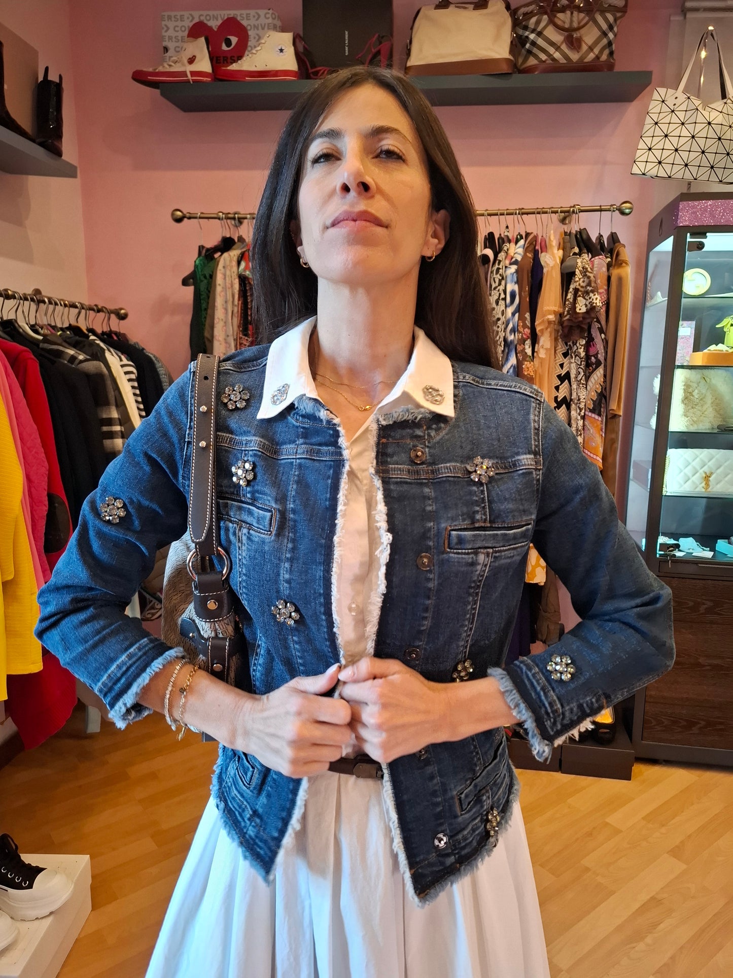Giacca in denim Liu Jo tg 42