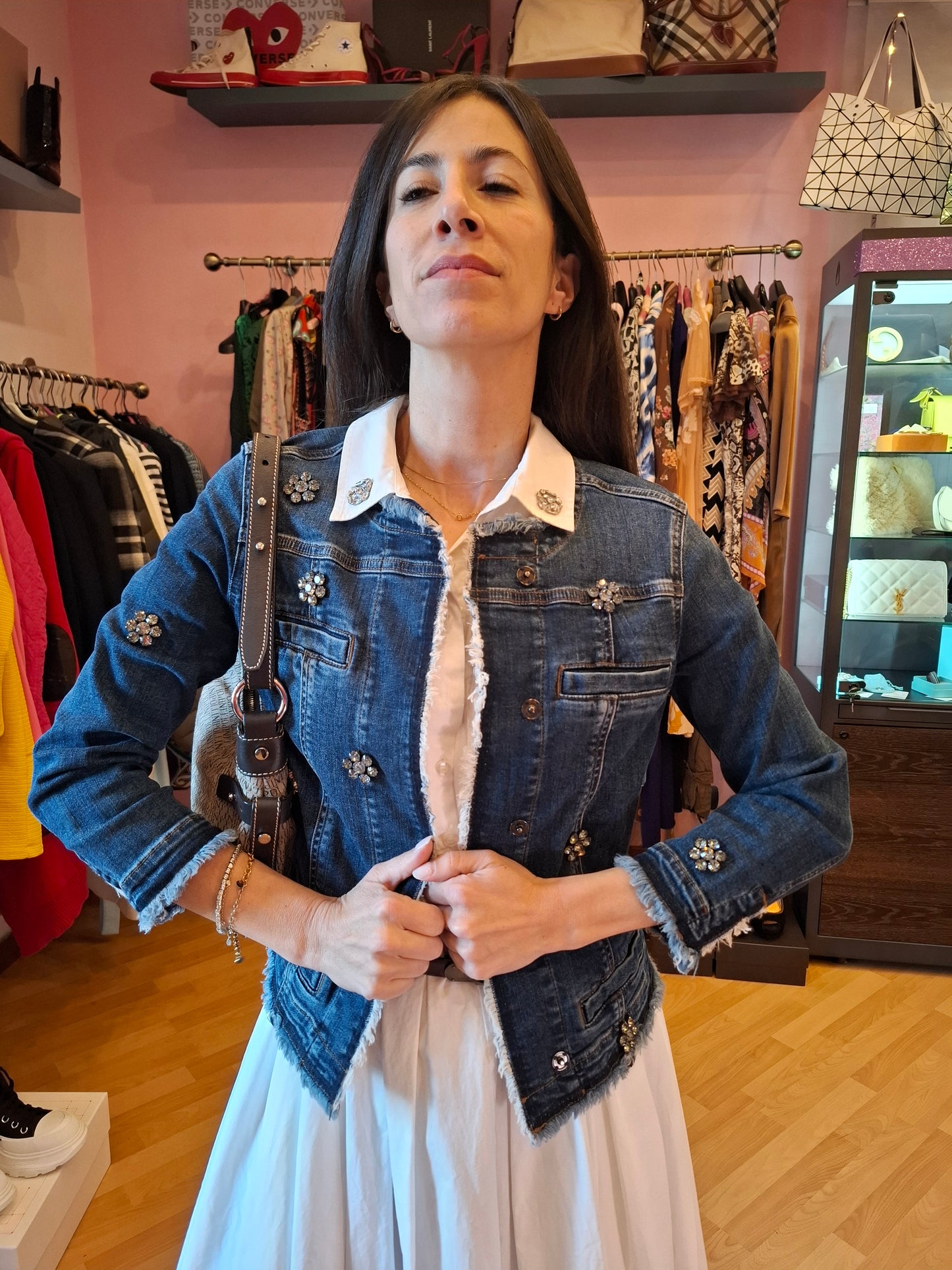 Giacca in denim Liu Jo tg 42