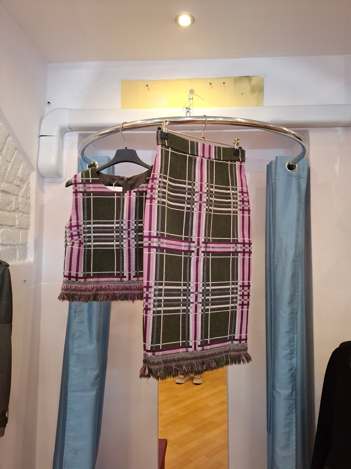 Completo Pinko tg38 tartan