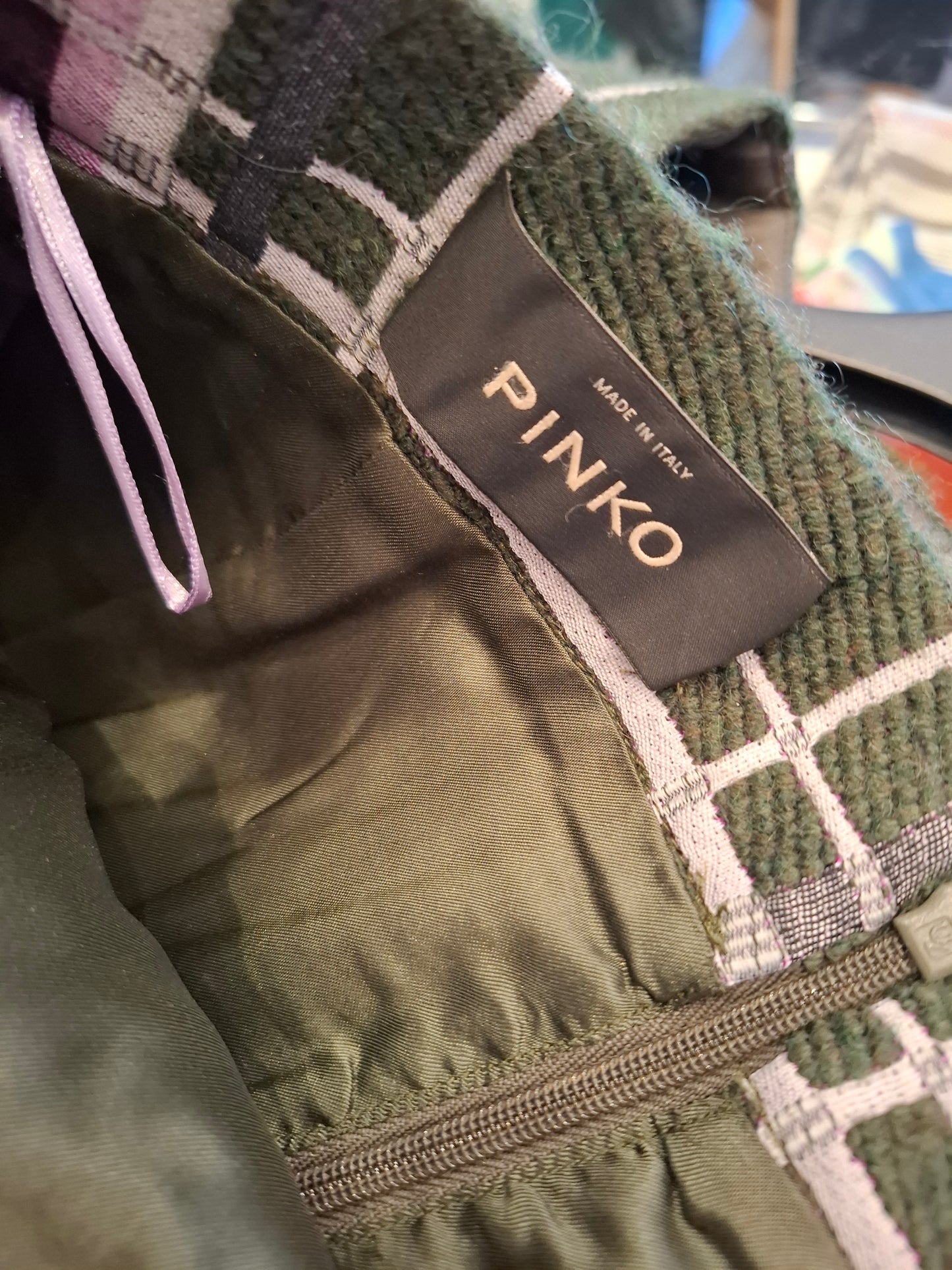 Completo Pinko tg38 tartan