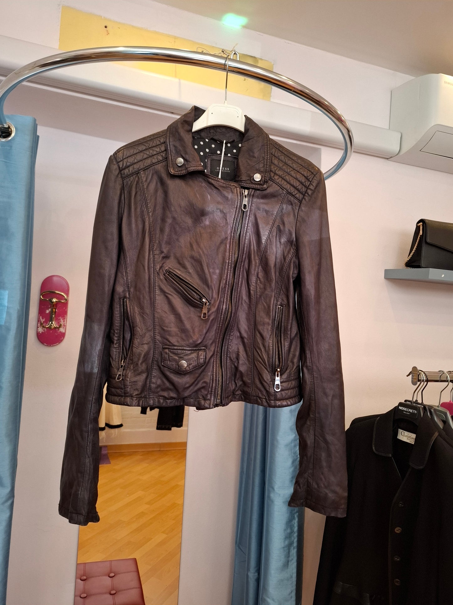 Giacca pelle Guess