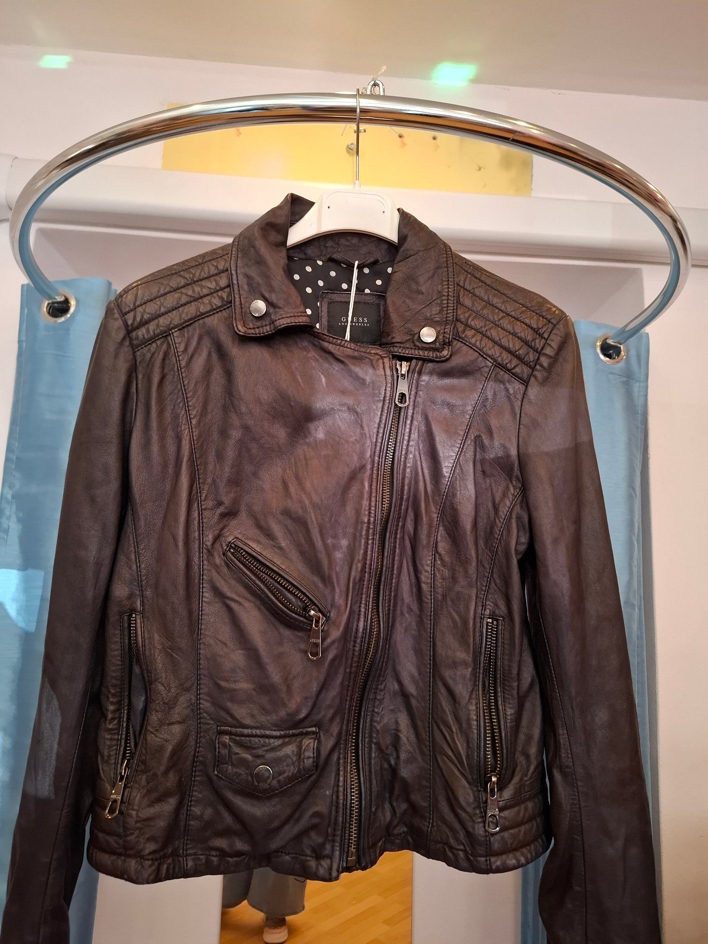 Giacca pelle Guess