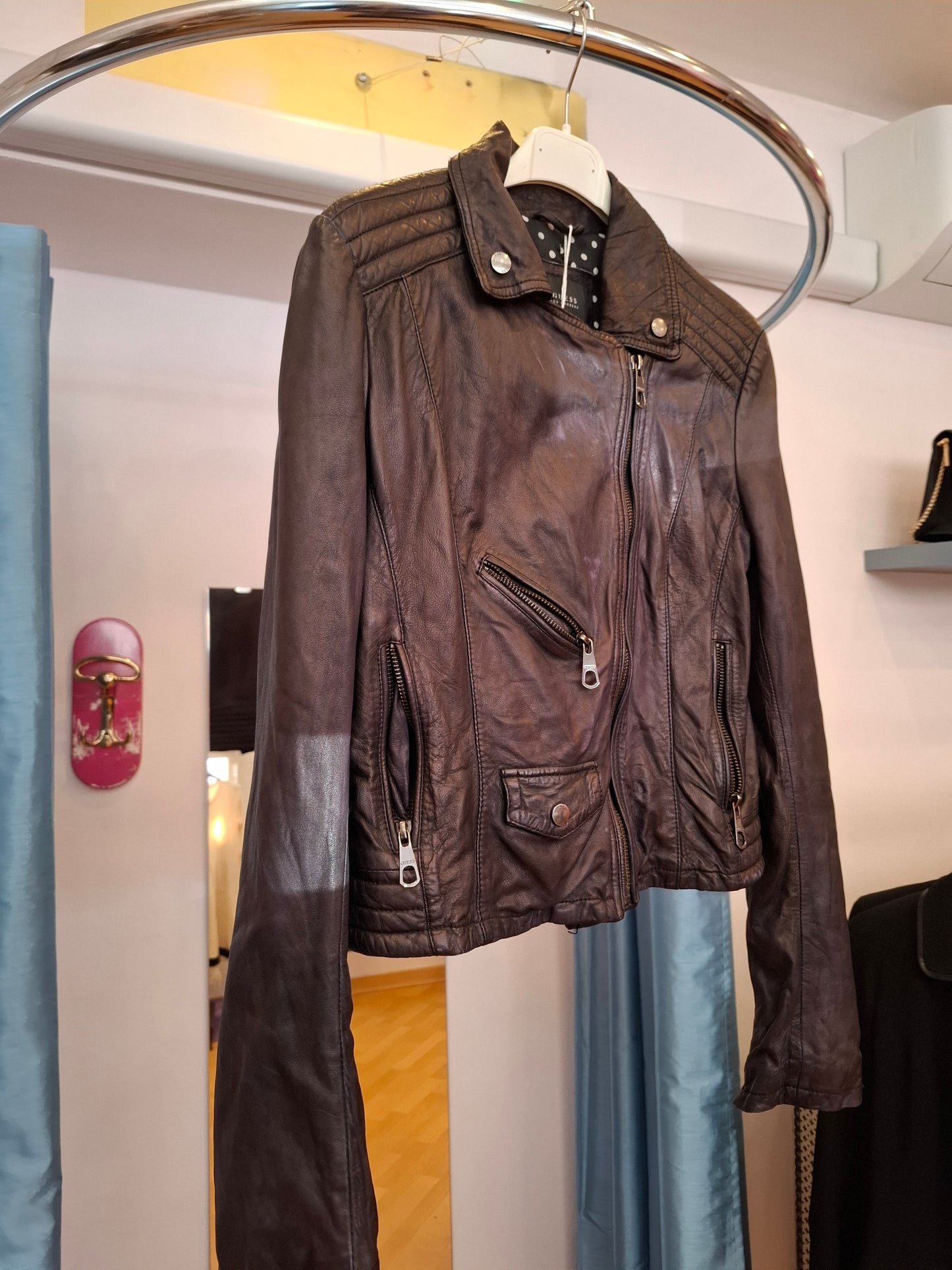 Giacca pelle Guess