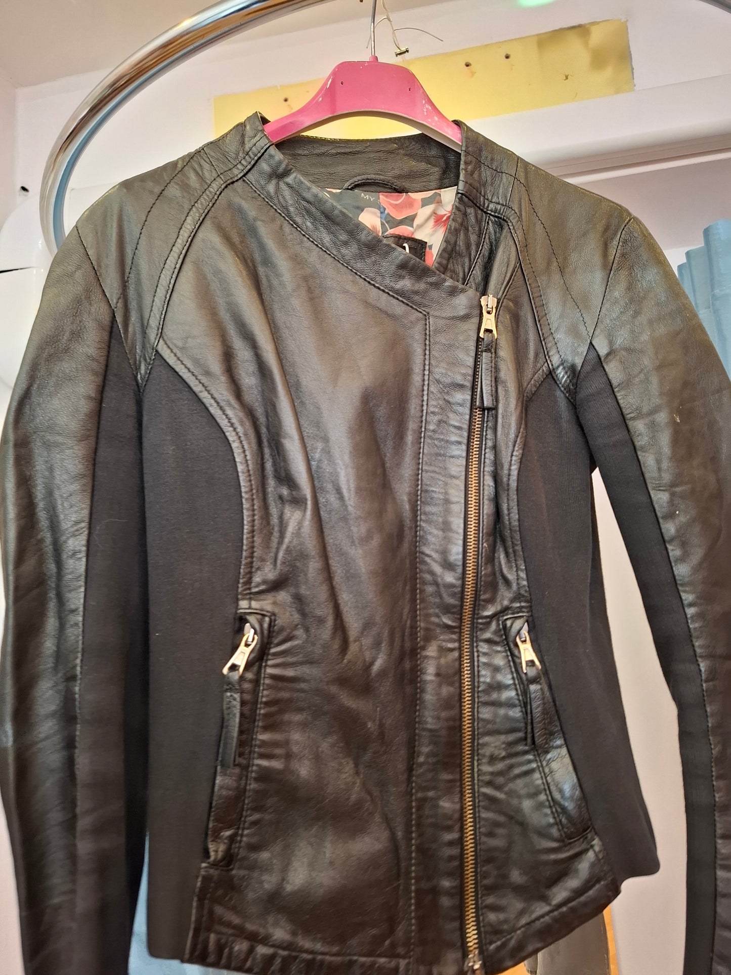 Giacca pelle MySkin tg 42
