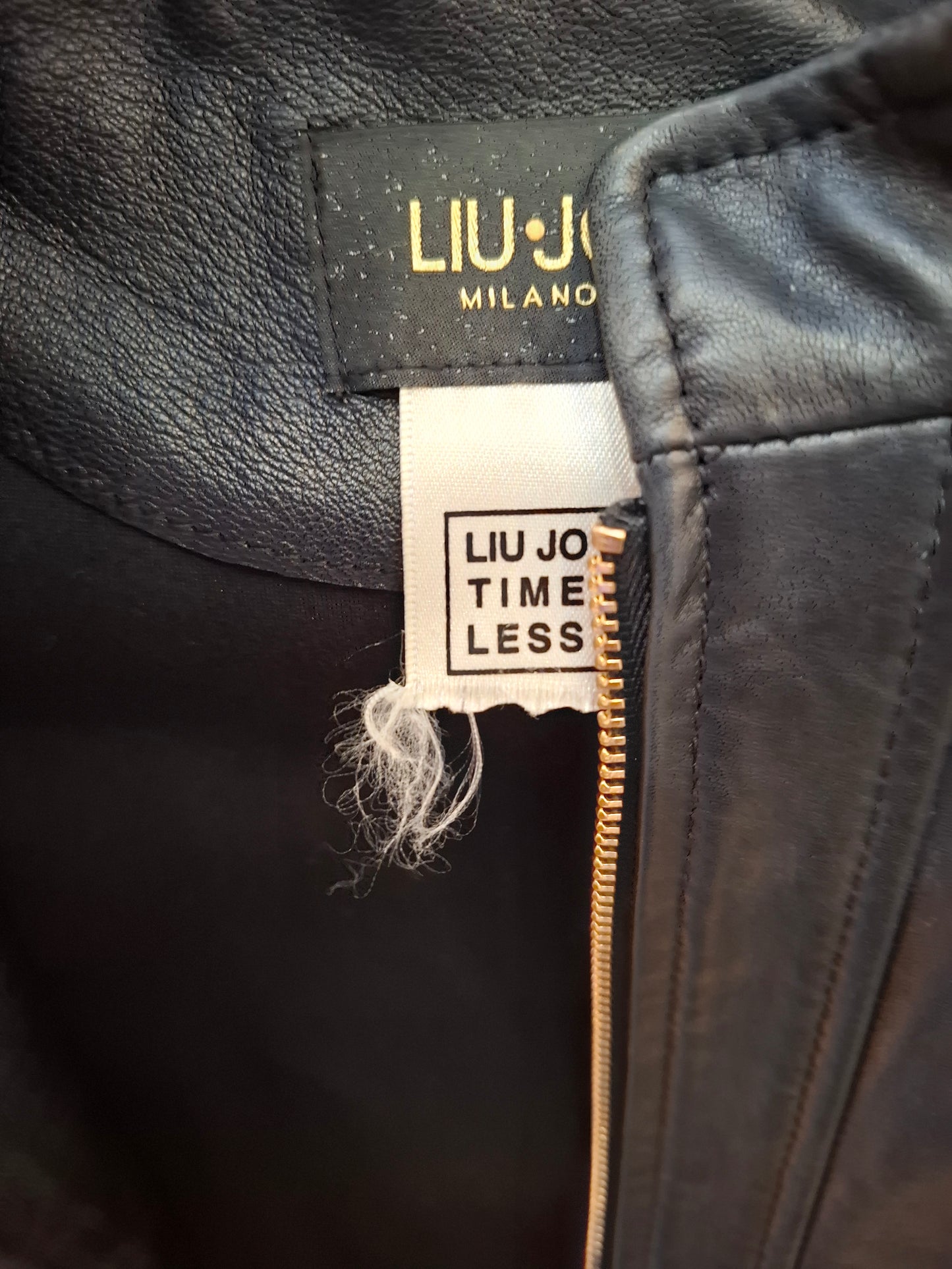 Giacca pelle Liu Jo modello bomber tg42