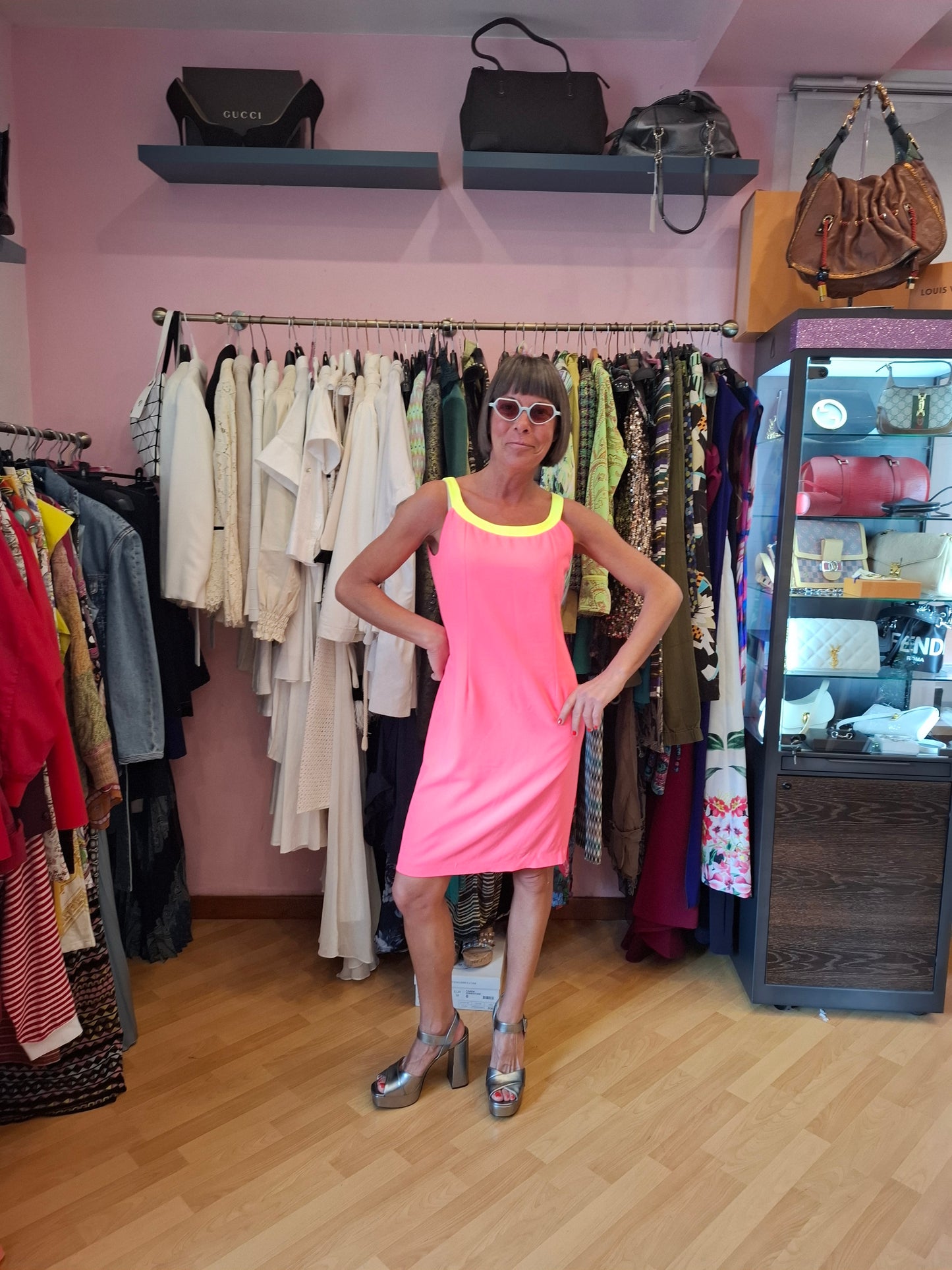 Abito Carlo Pignatelli fluo tg 42