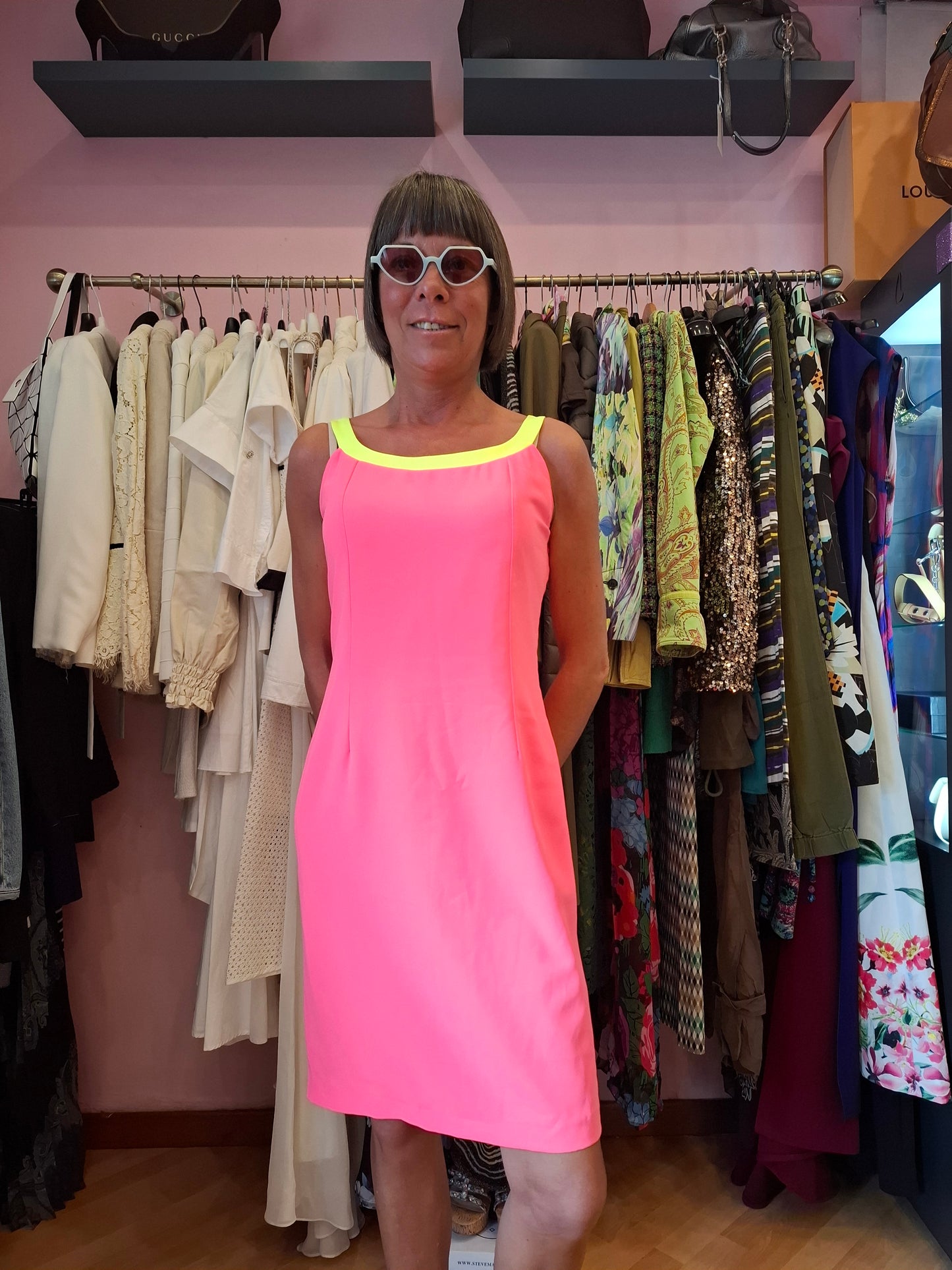 Abito Carlo Pignatelli fluo tg 42