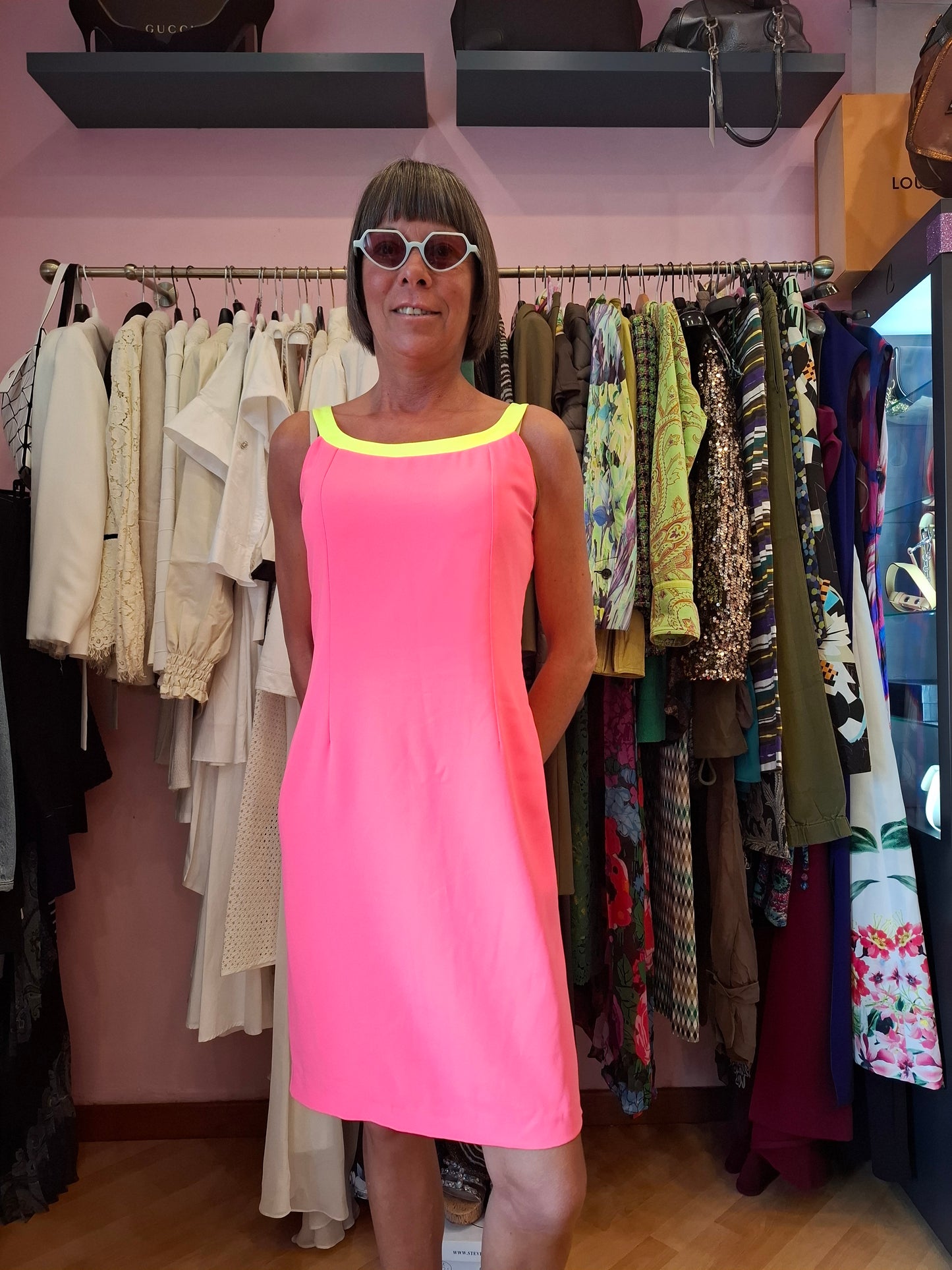 Abito Carlo Pignatelli fluo tg 42