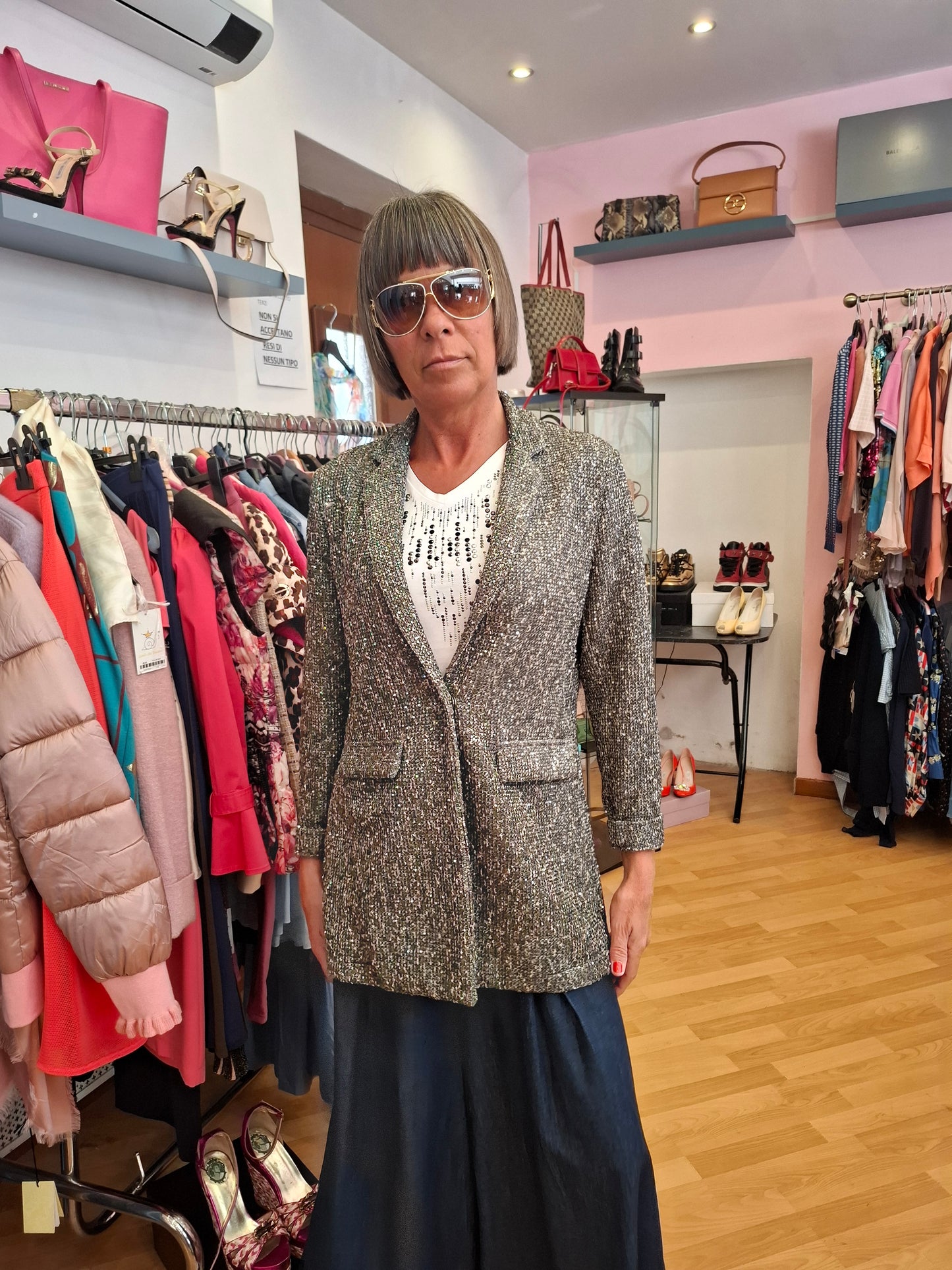 Blazer So Allure tg44 paillettes