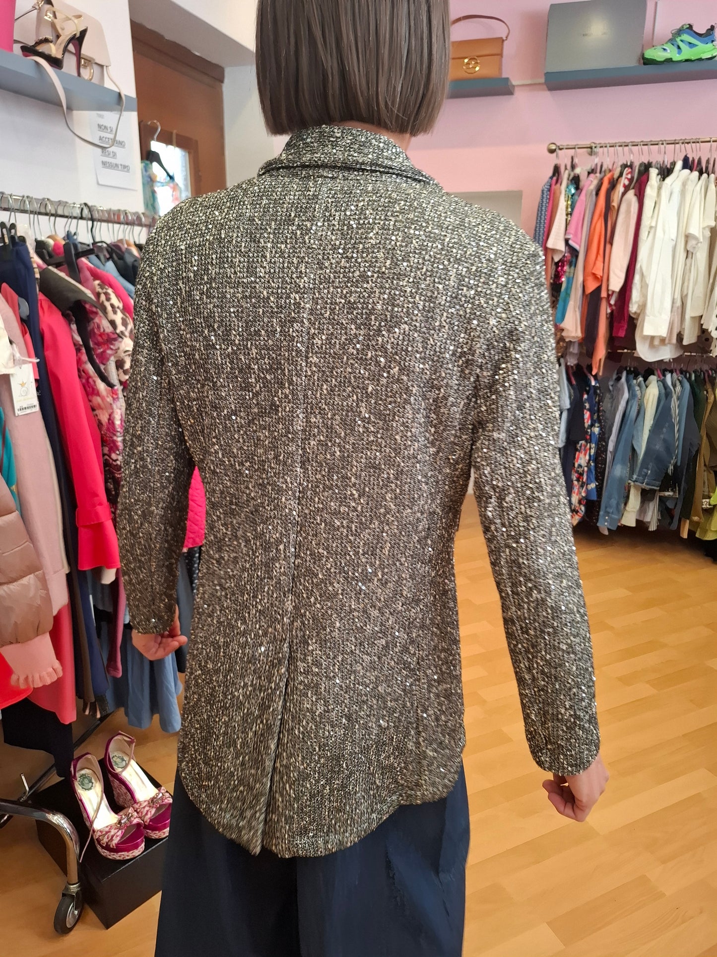 Blazer So Allure tg44 paillettes