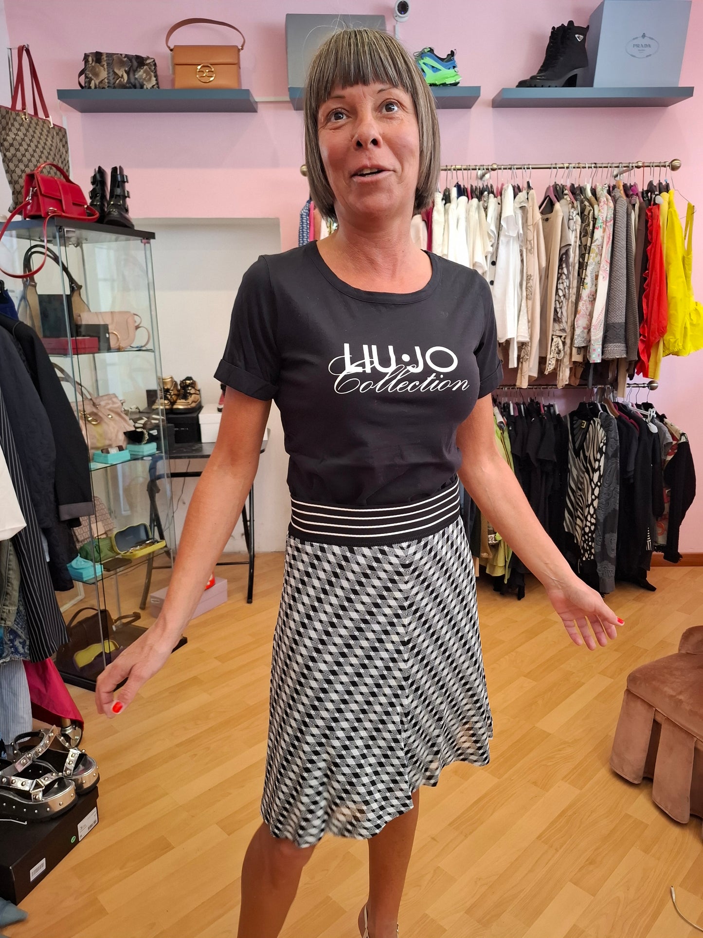 Tshirt Liu Jo tg42 scritta