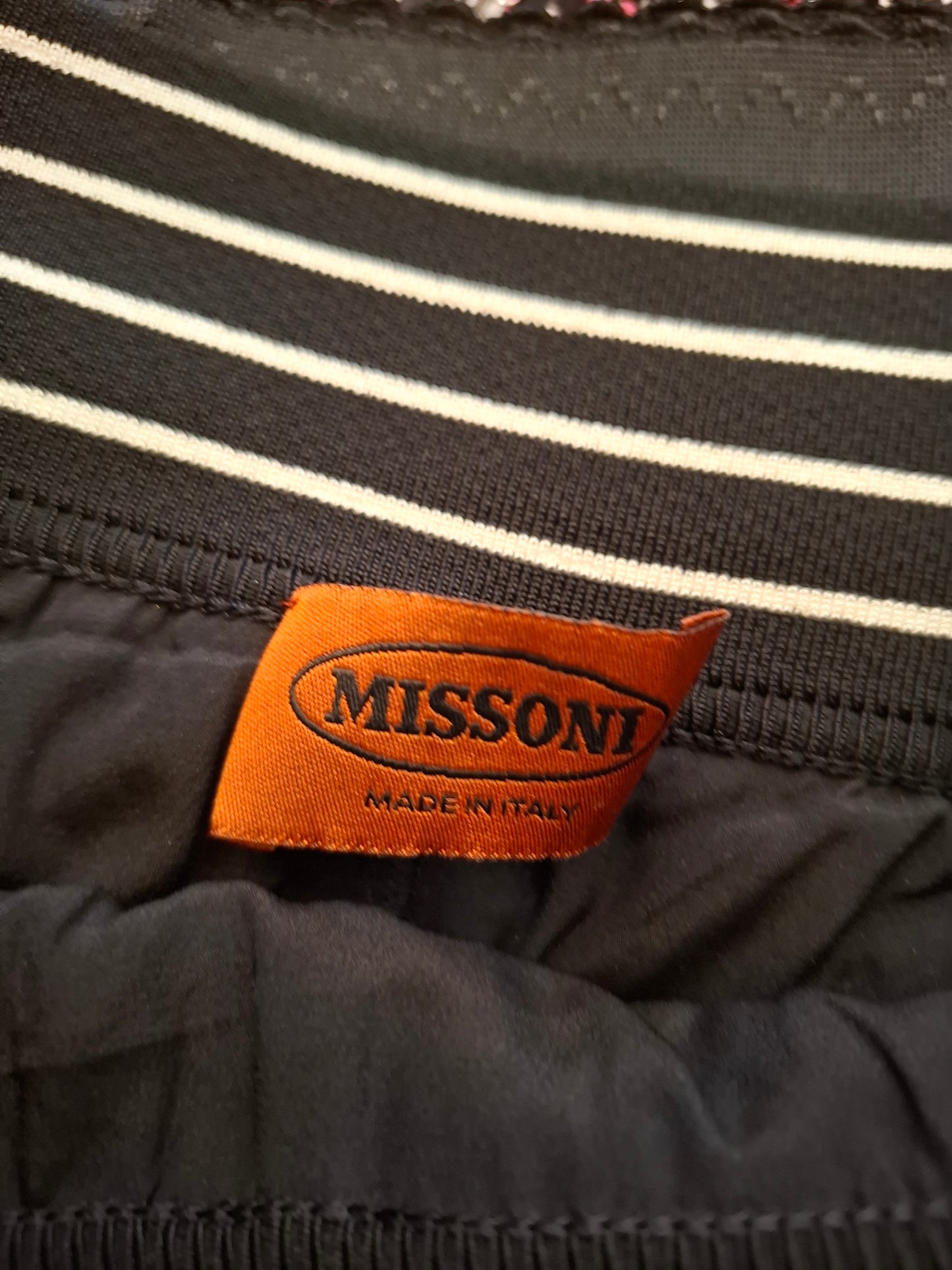 Gonna Missoni bianca&nera tg40