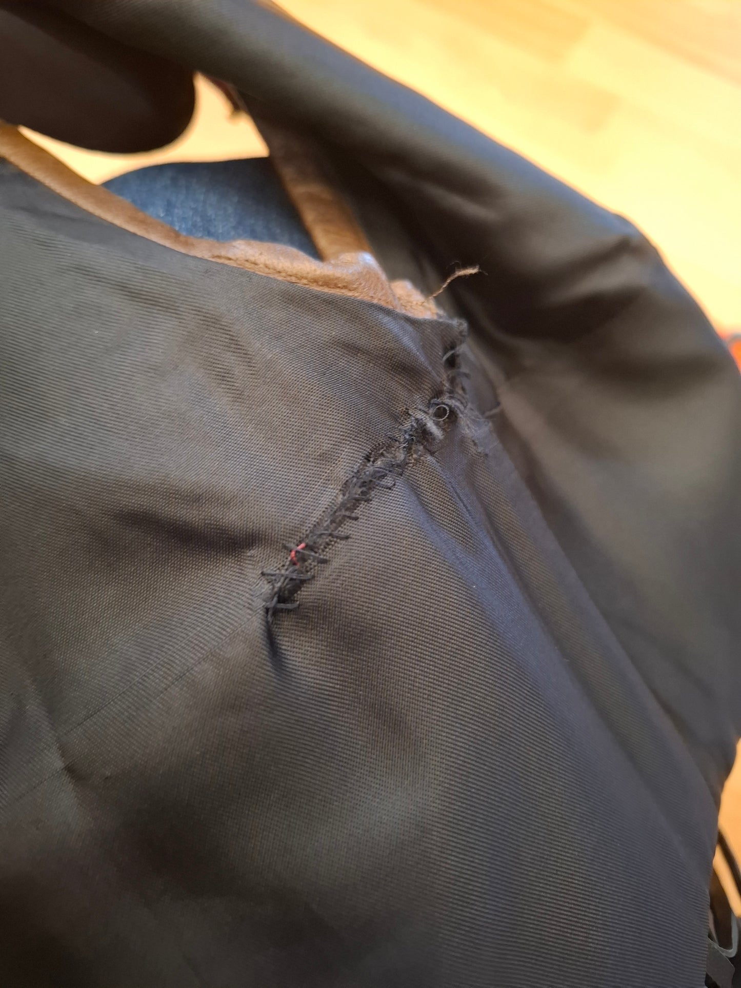 Gilet frange Fausto Puglisi tg 38 pelle