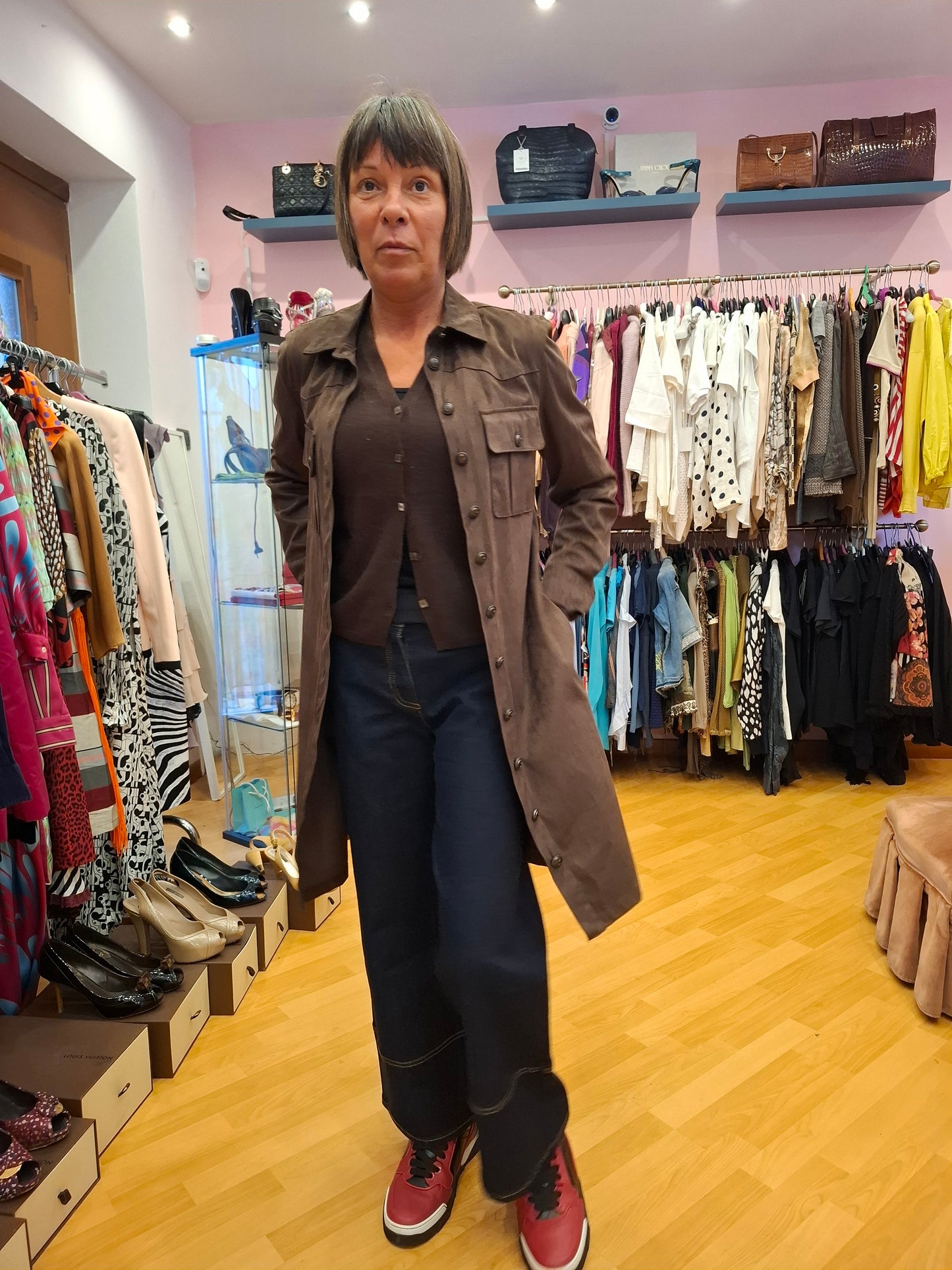 Giacca Guess tg S marrone nuova