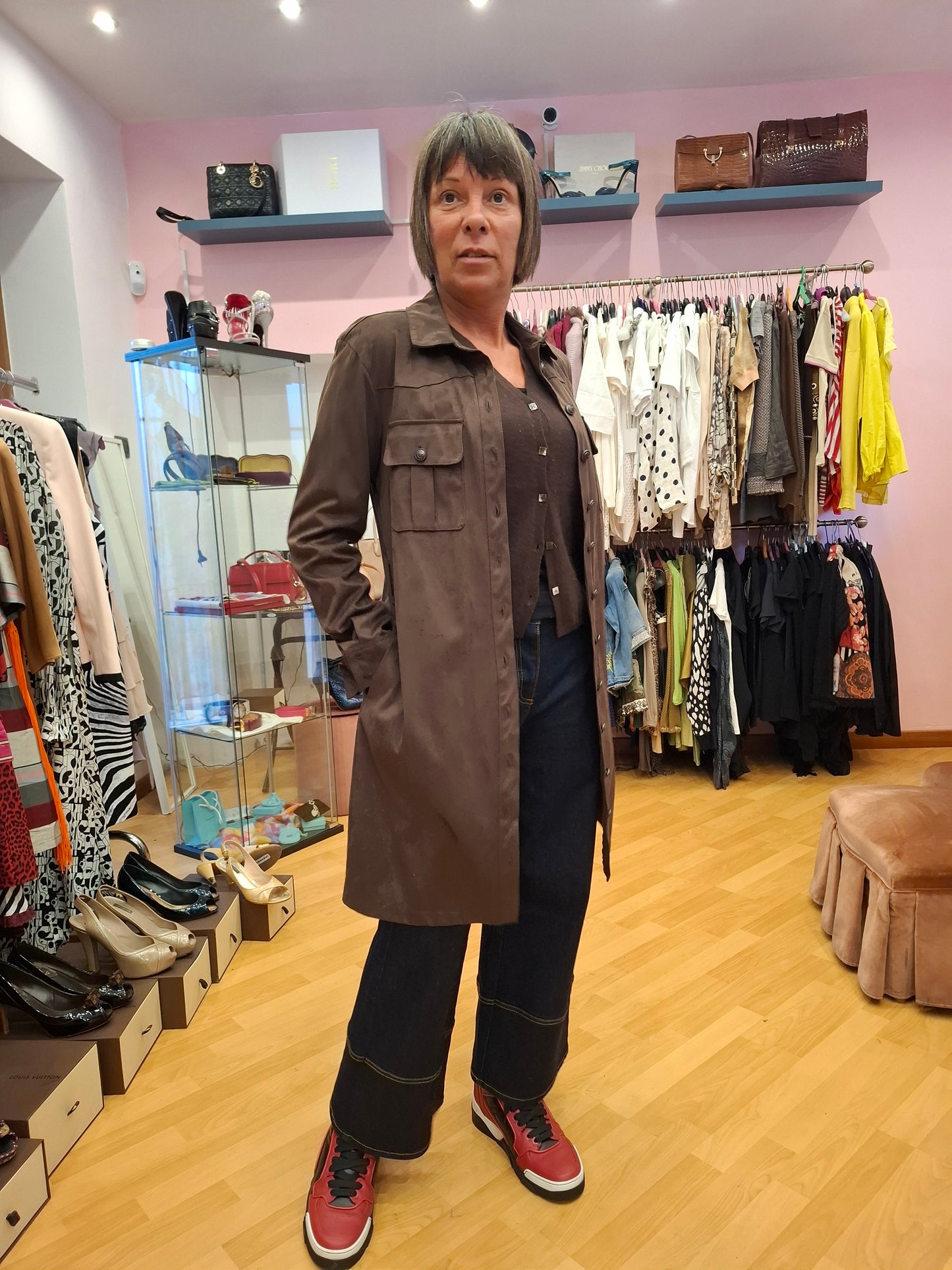 Giacca Guess tg S marrone nuova