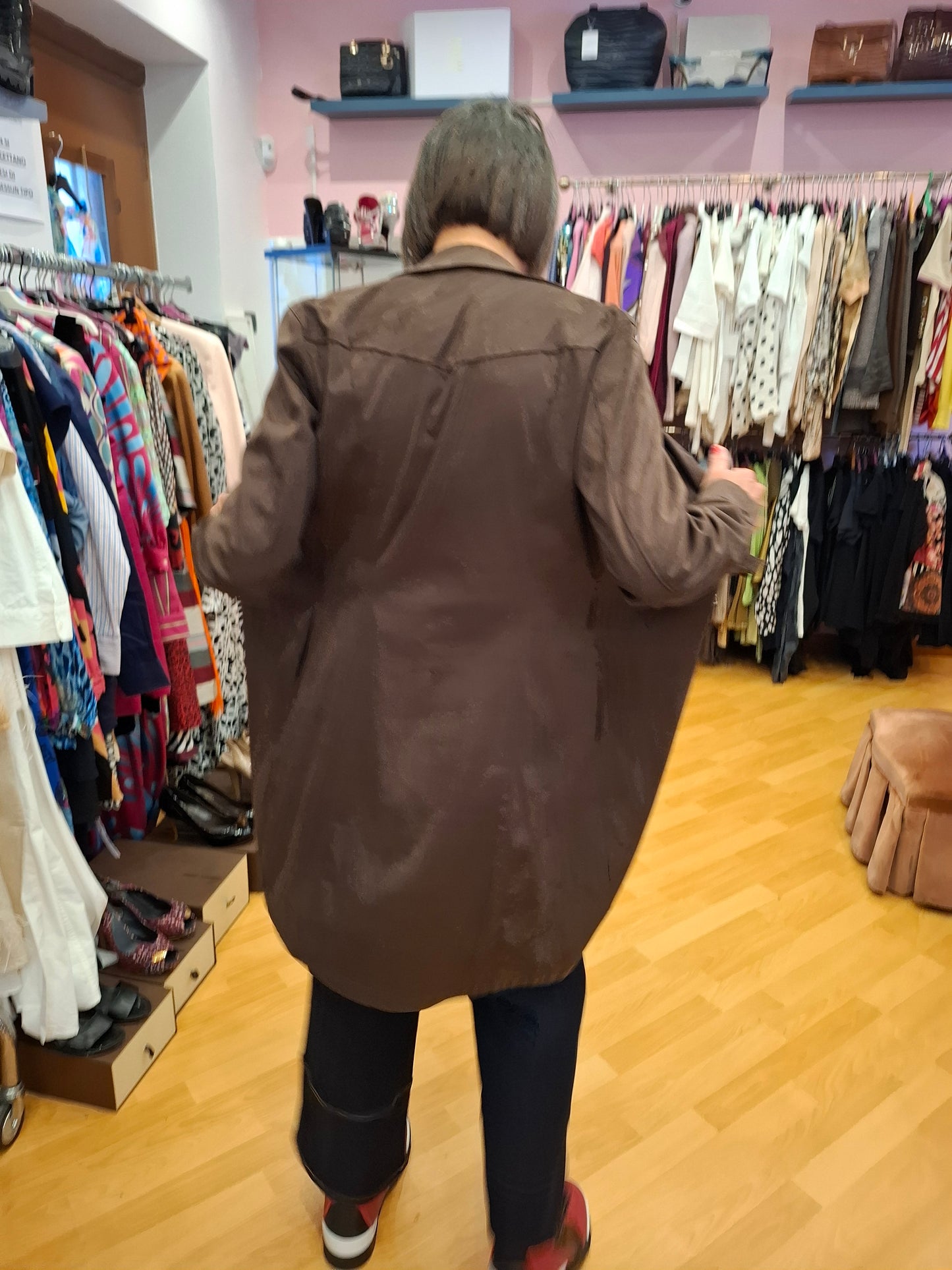 Giacca Guess tg S marrone nuova
