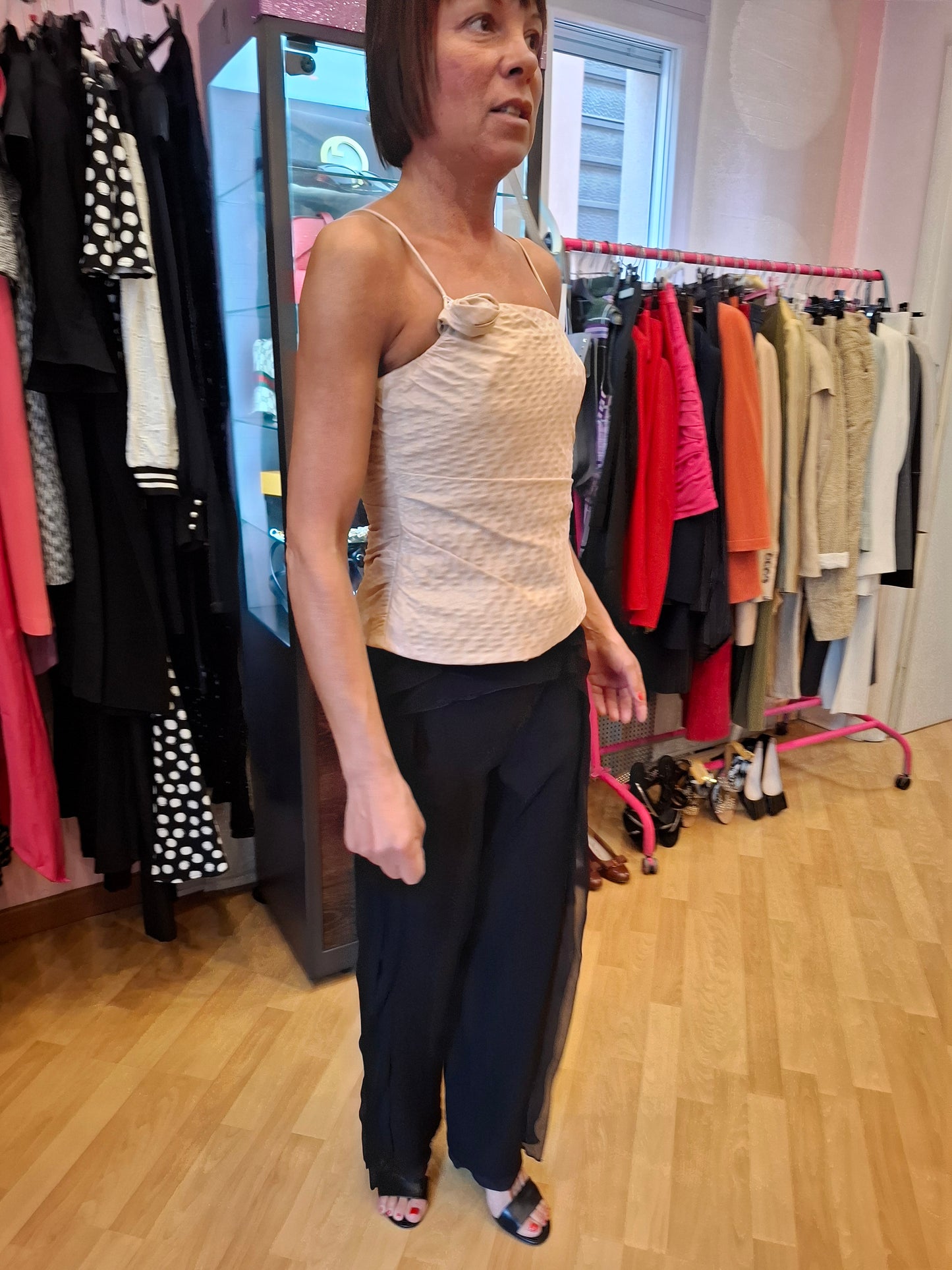Top Giorgio Armani tg 40 pura seta