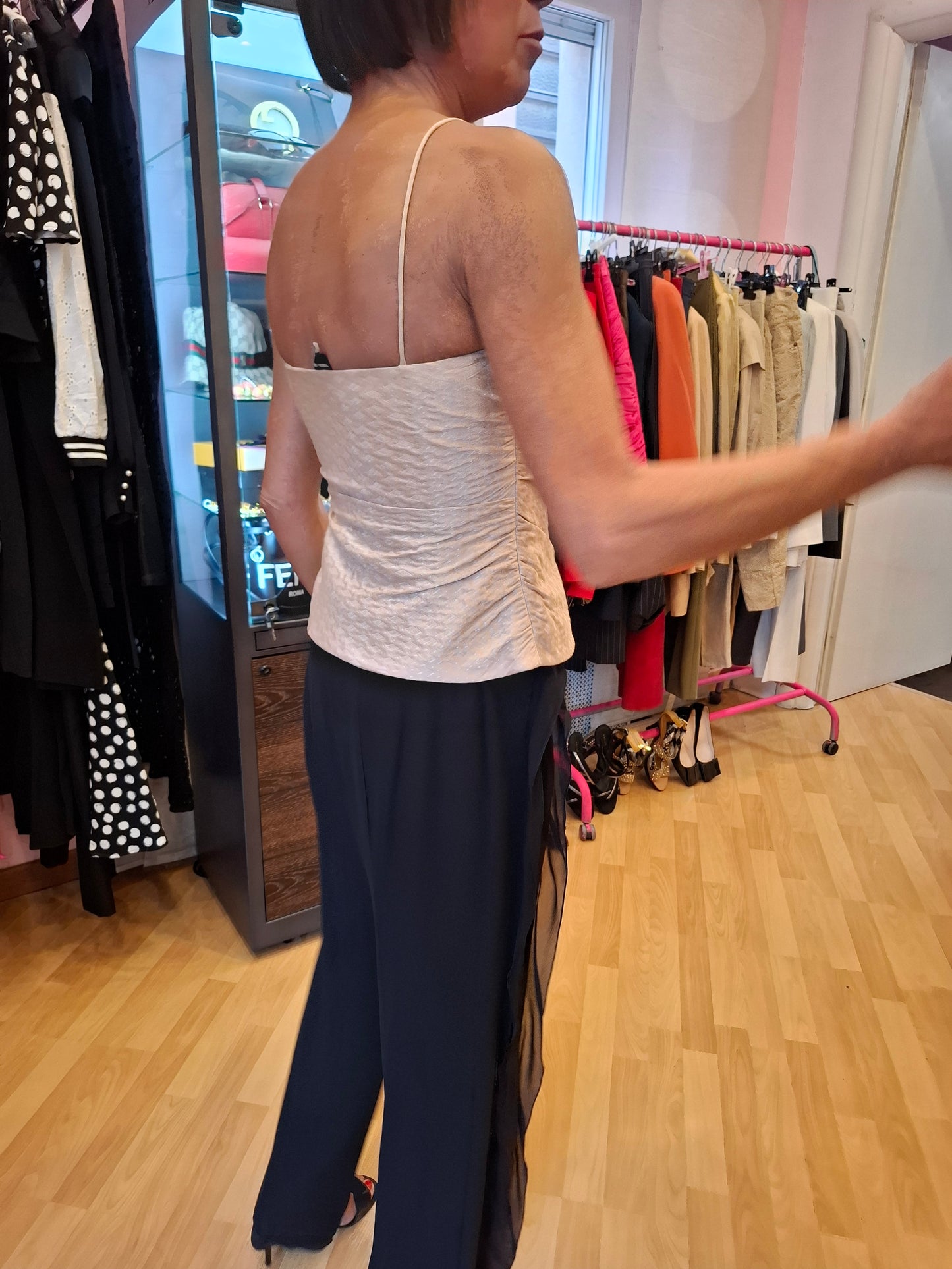 Top Giorgio Armani tg 40 pura seta