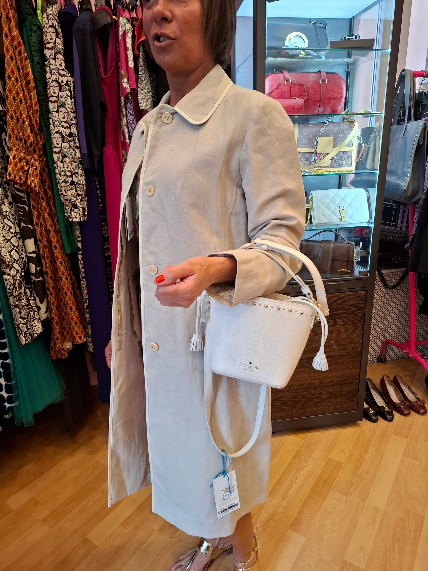 Trench MaxMara no etichette tg 44