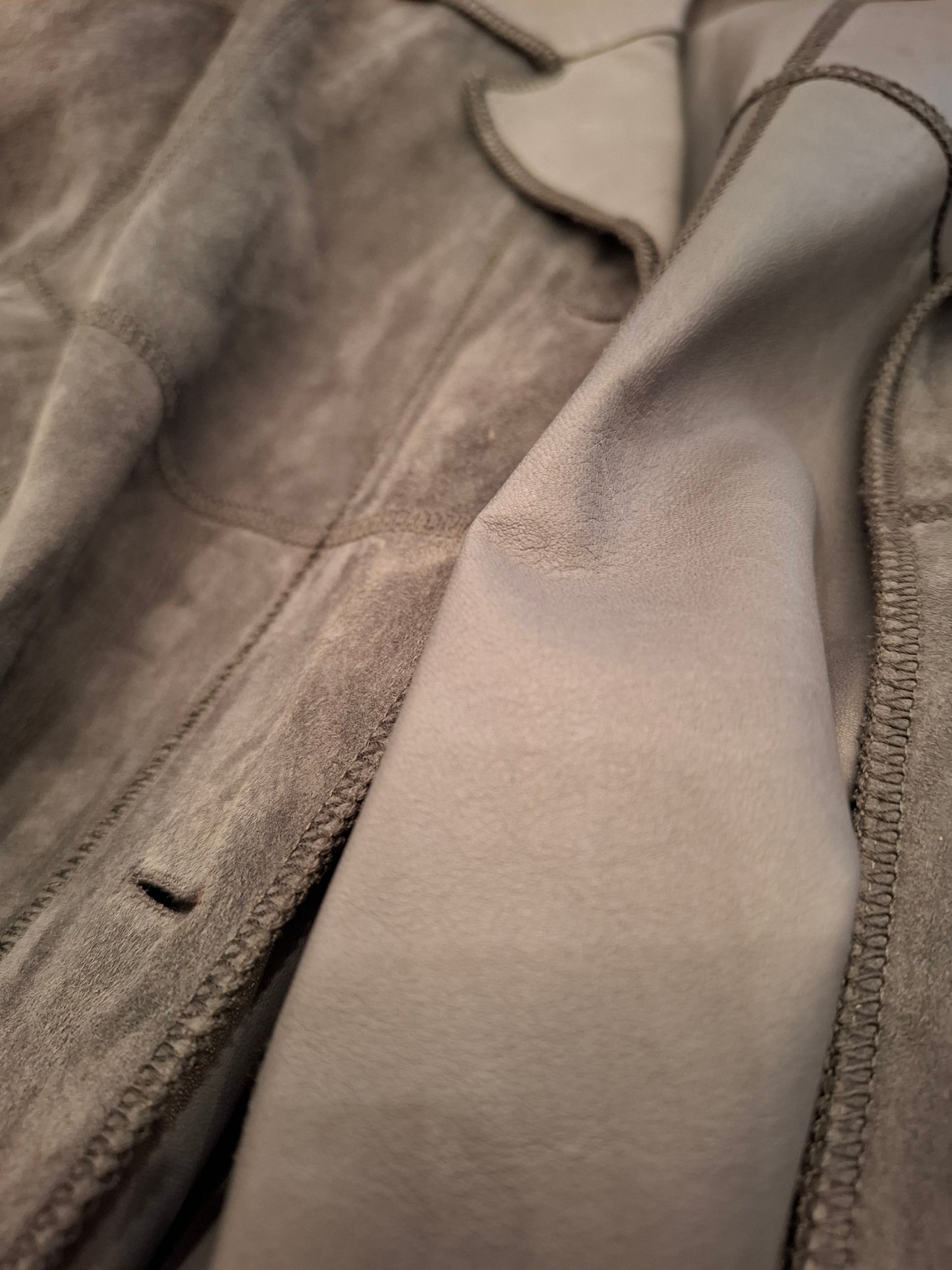 Trench in pelle double face tg 42