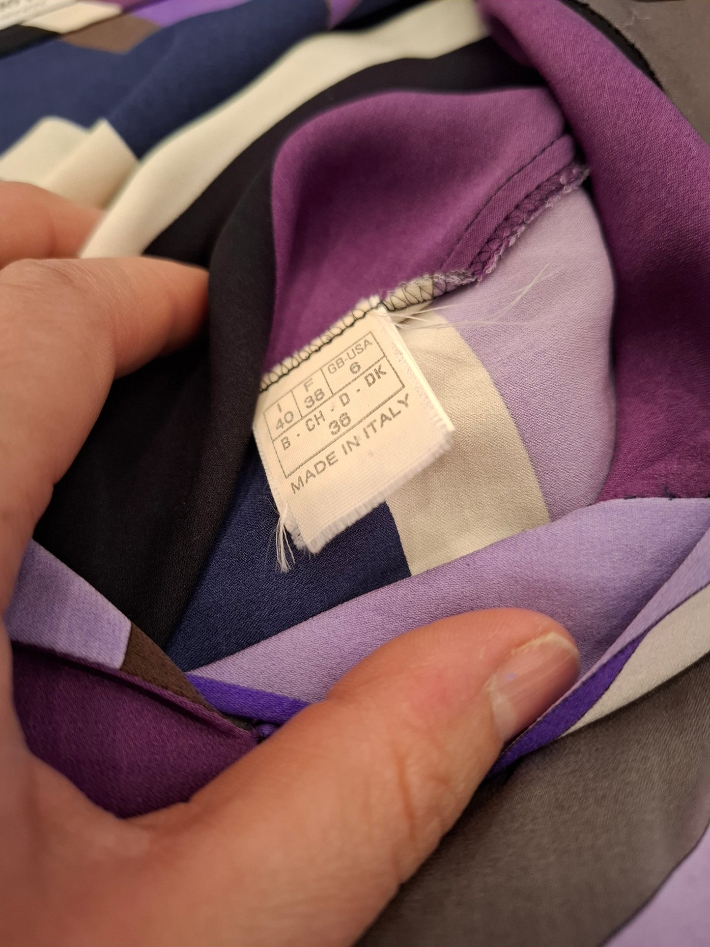 Blusa Emilio Pucci pura seta tg 40