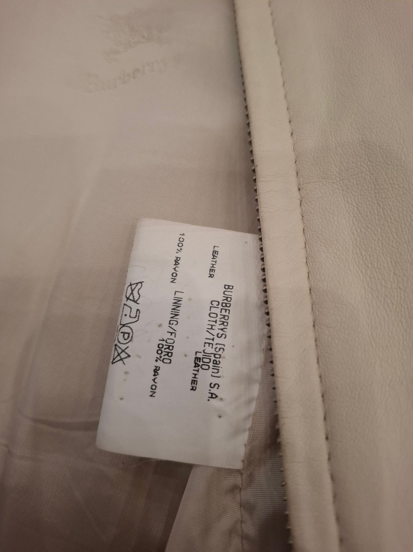Giacca Burberry tg 40 pelle