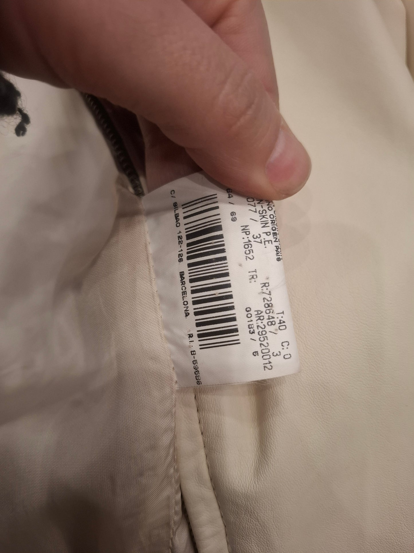 Giacca Burberry tg 40 pelle