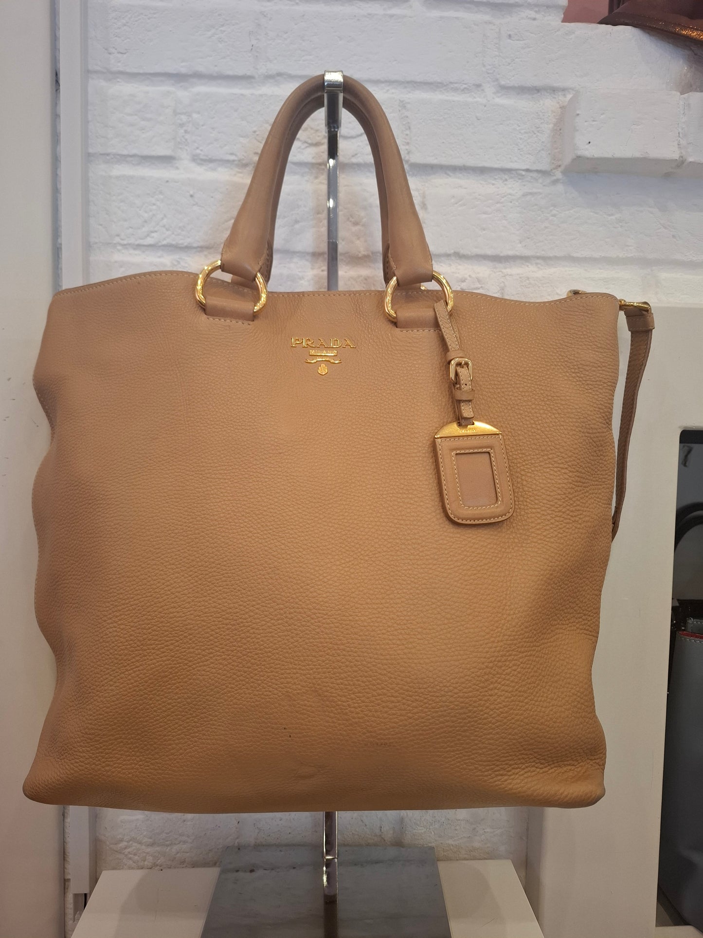 Borsa Prada colore nude