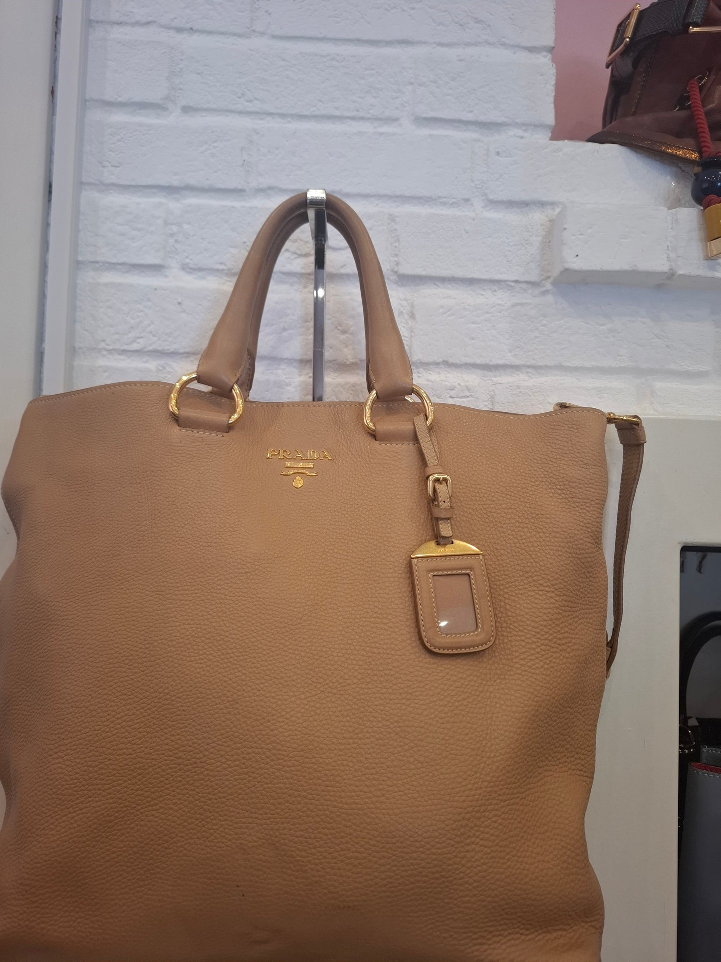 Borsa Prada colore nude