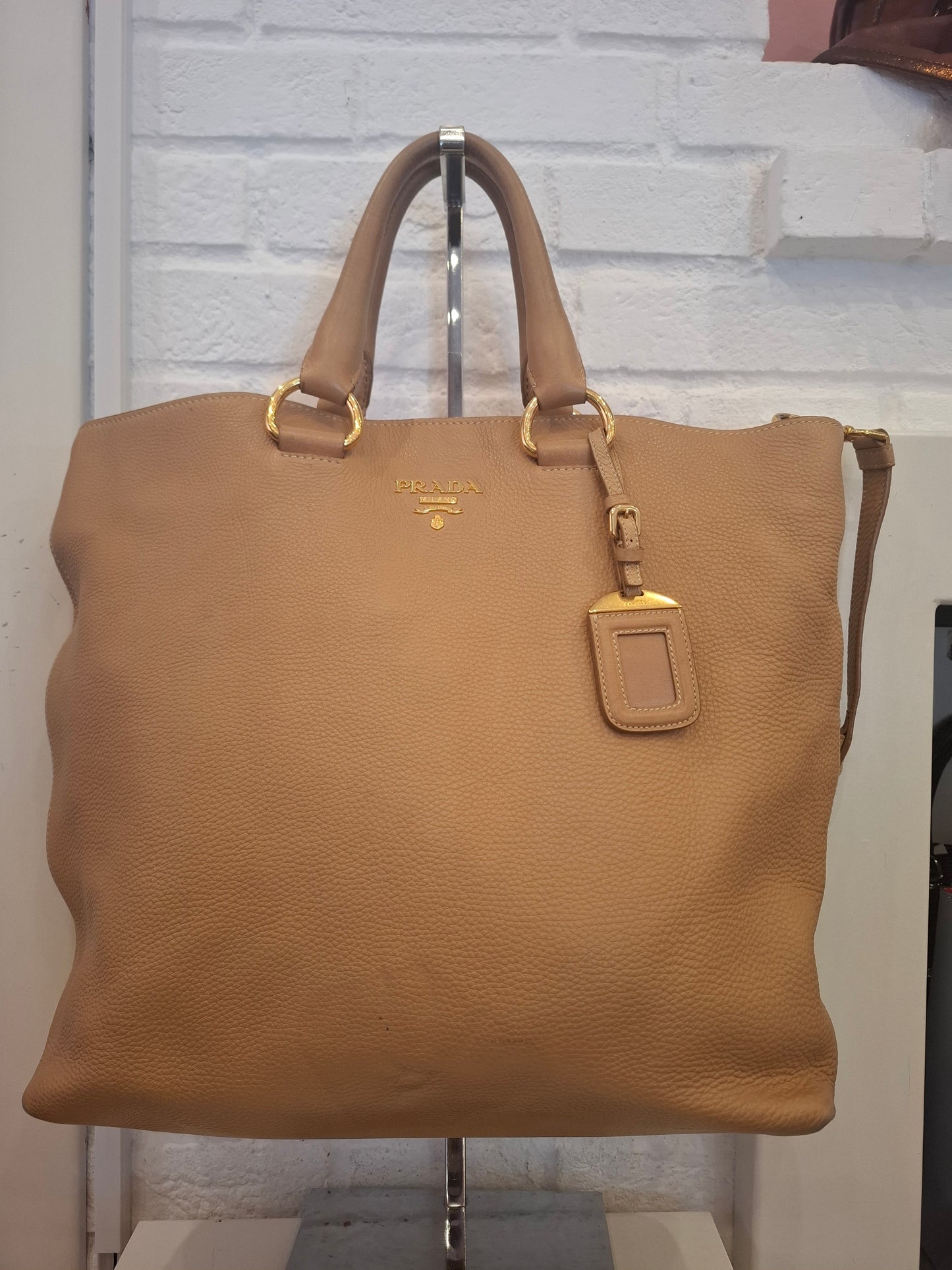 Borsa Prada colore nude
