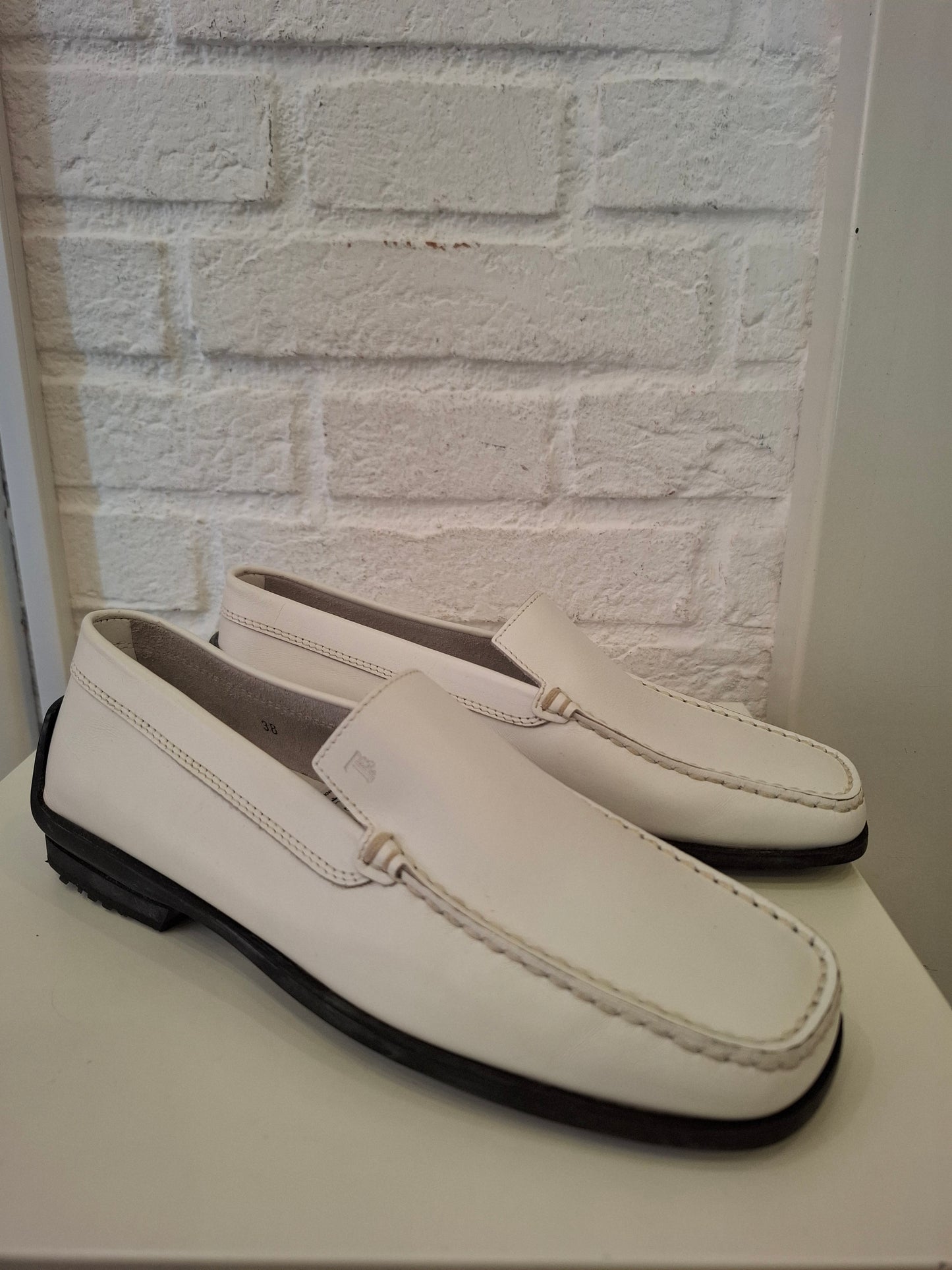 Mocassino Tod's bianco n*38