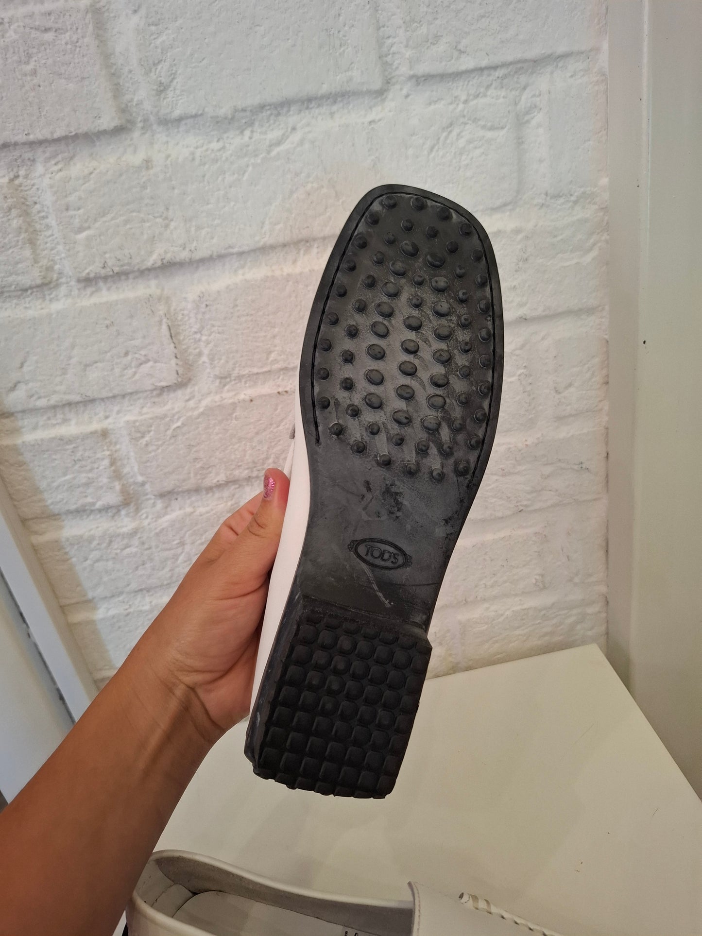 Mocassino Tod's bianco n*38
