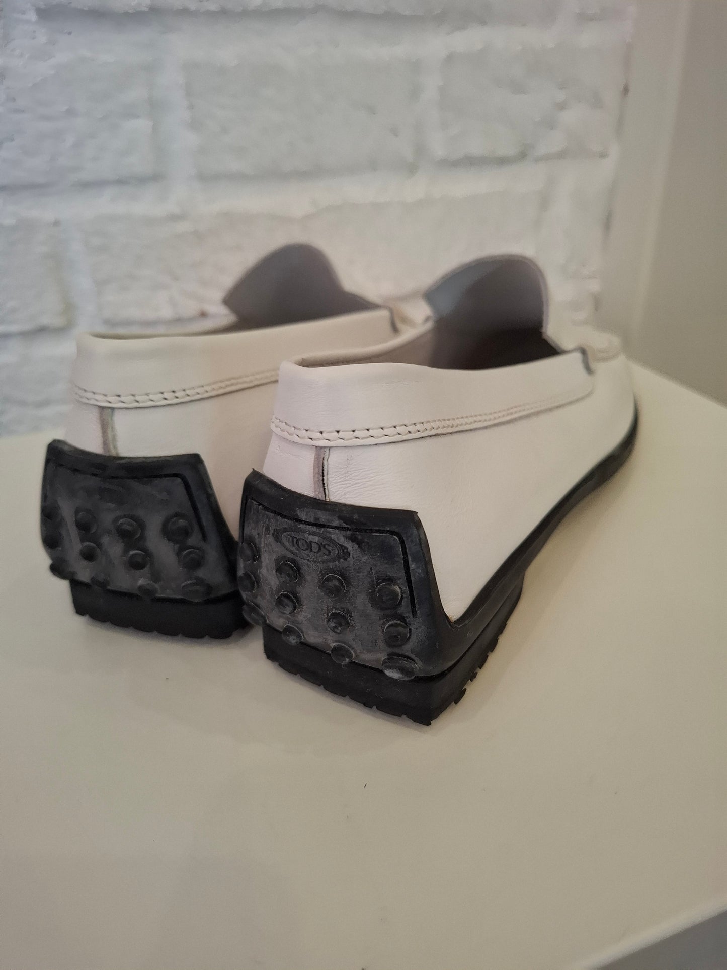 Mocassino Tod's bianco n*38
