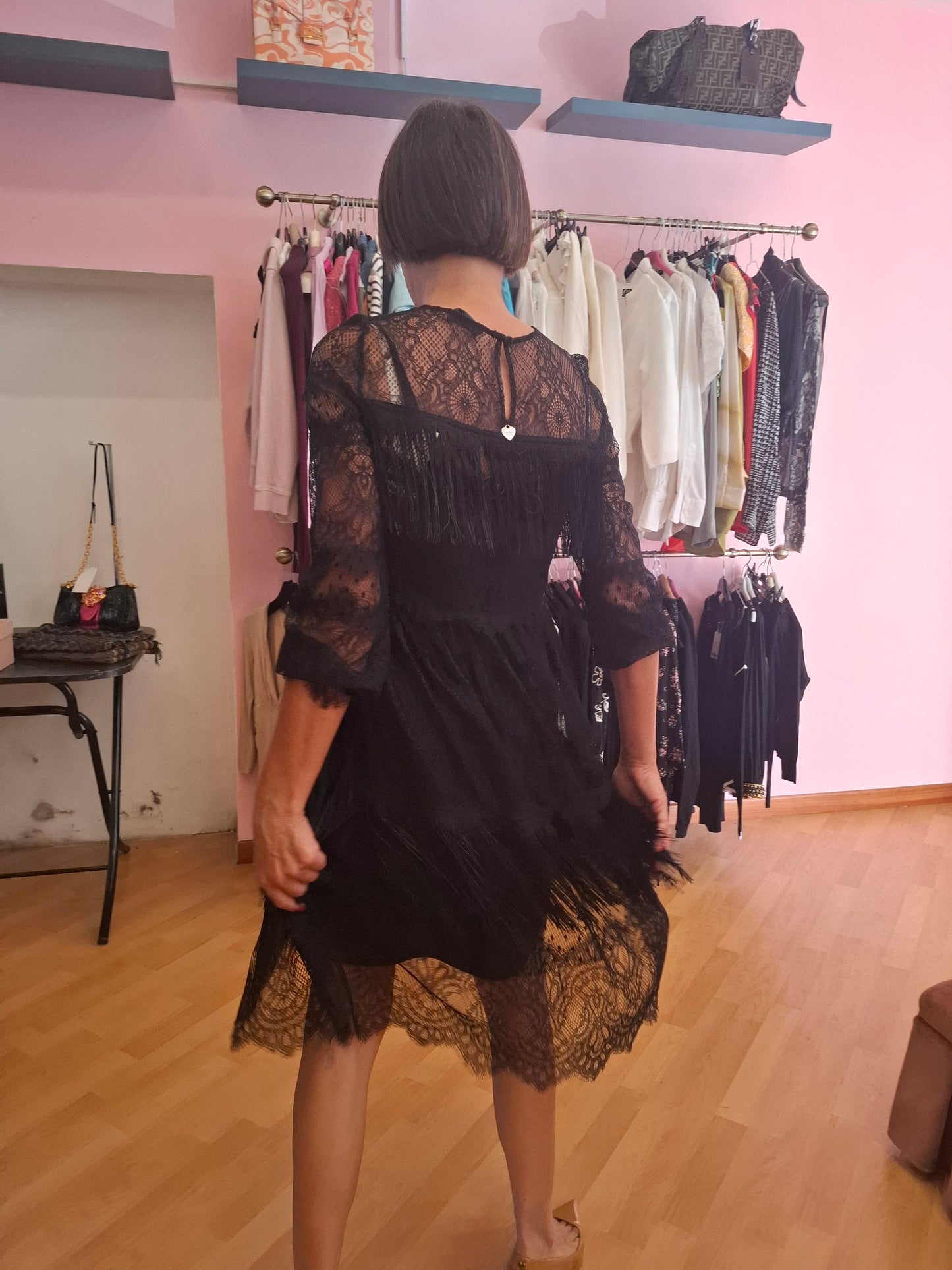 Abito Twin Set frange tg 40