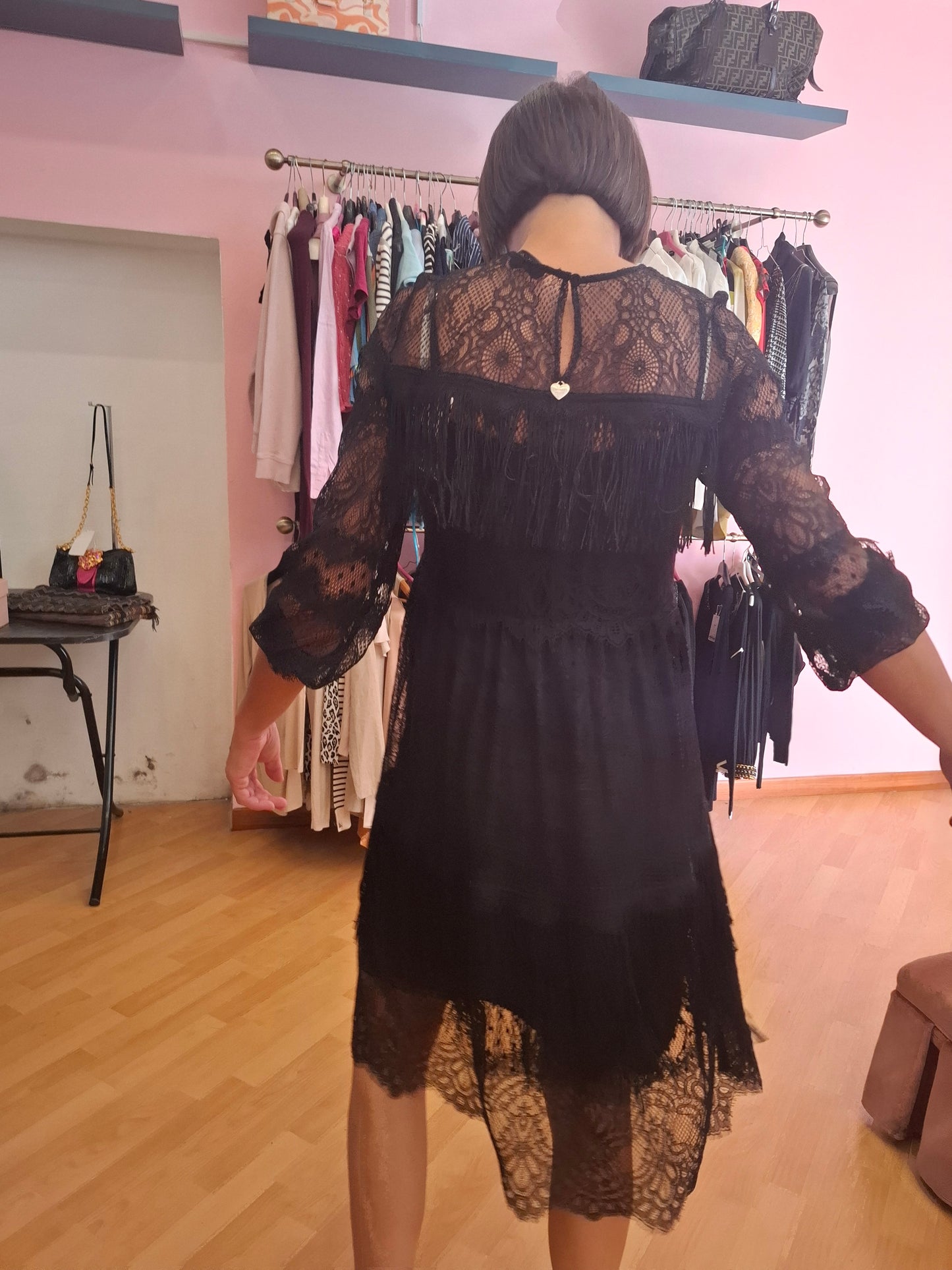 Abito Twin Set frange tg 40