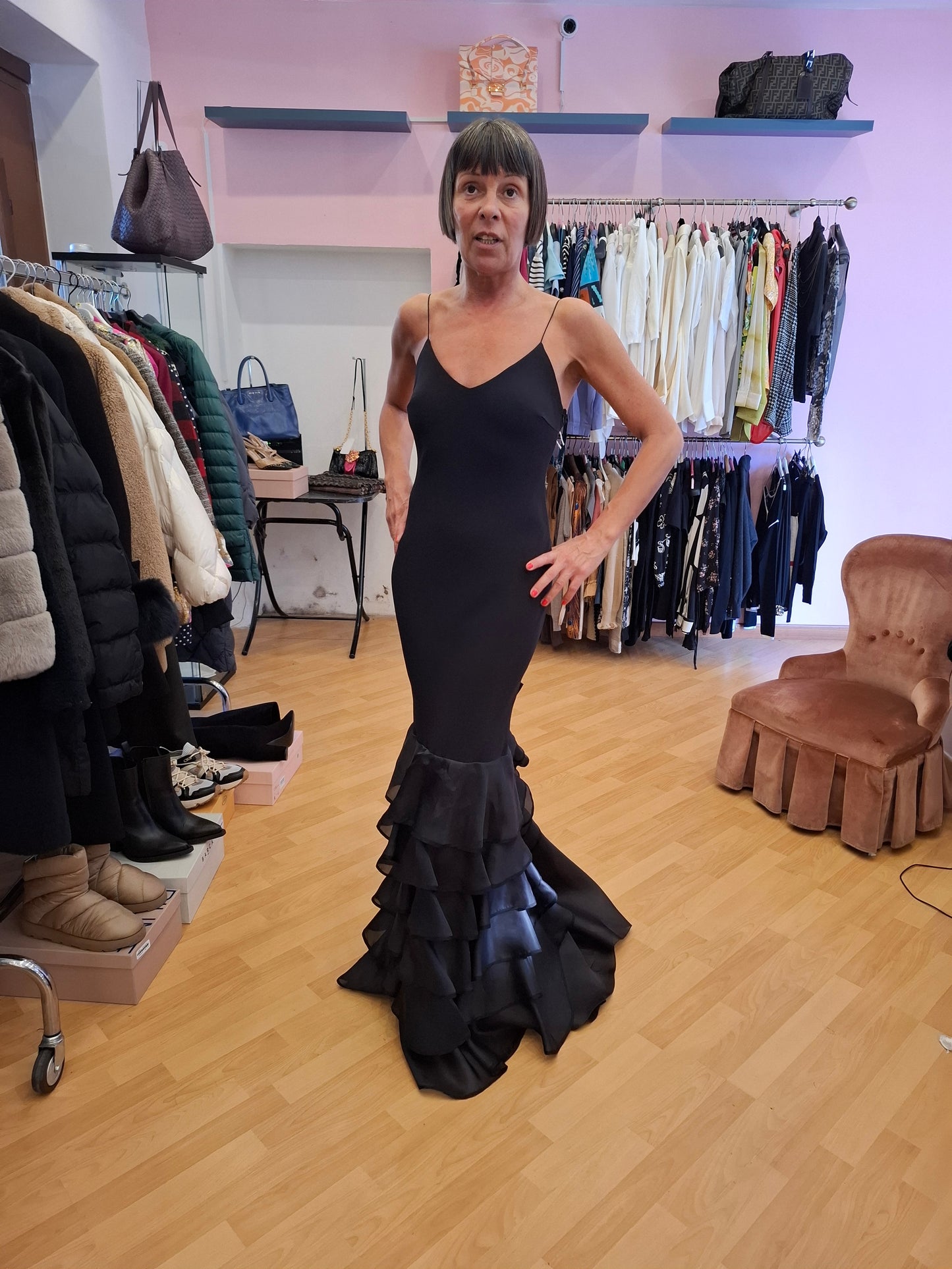 Abito lungo Ralph Lauren nuovo tg 2