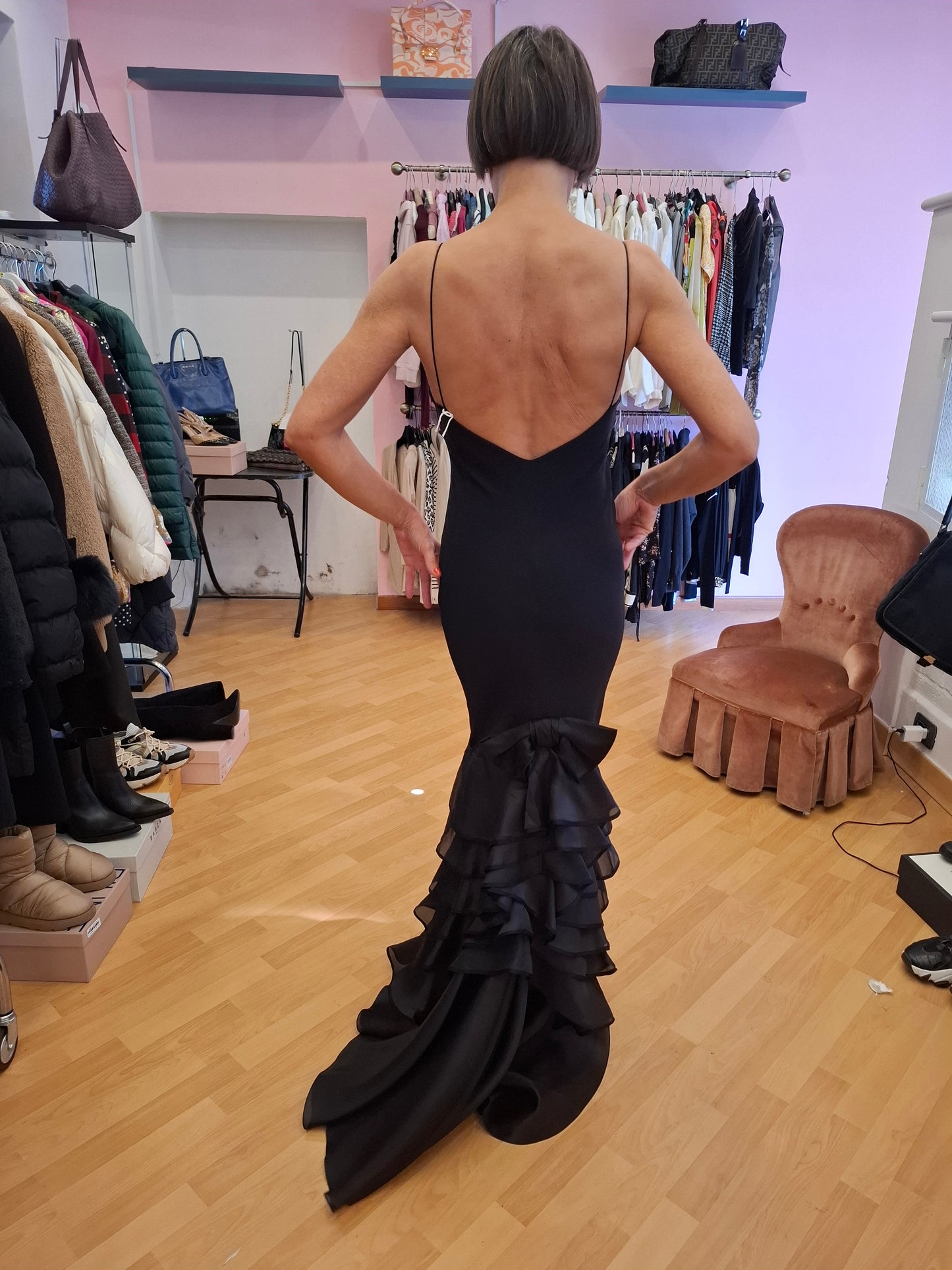 Abito lungo Ralph Lauren nuovo tg 2