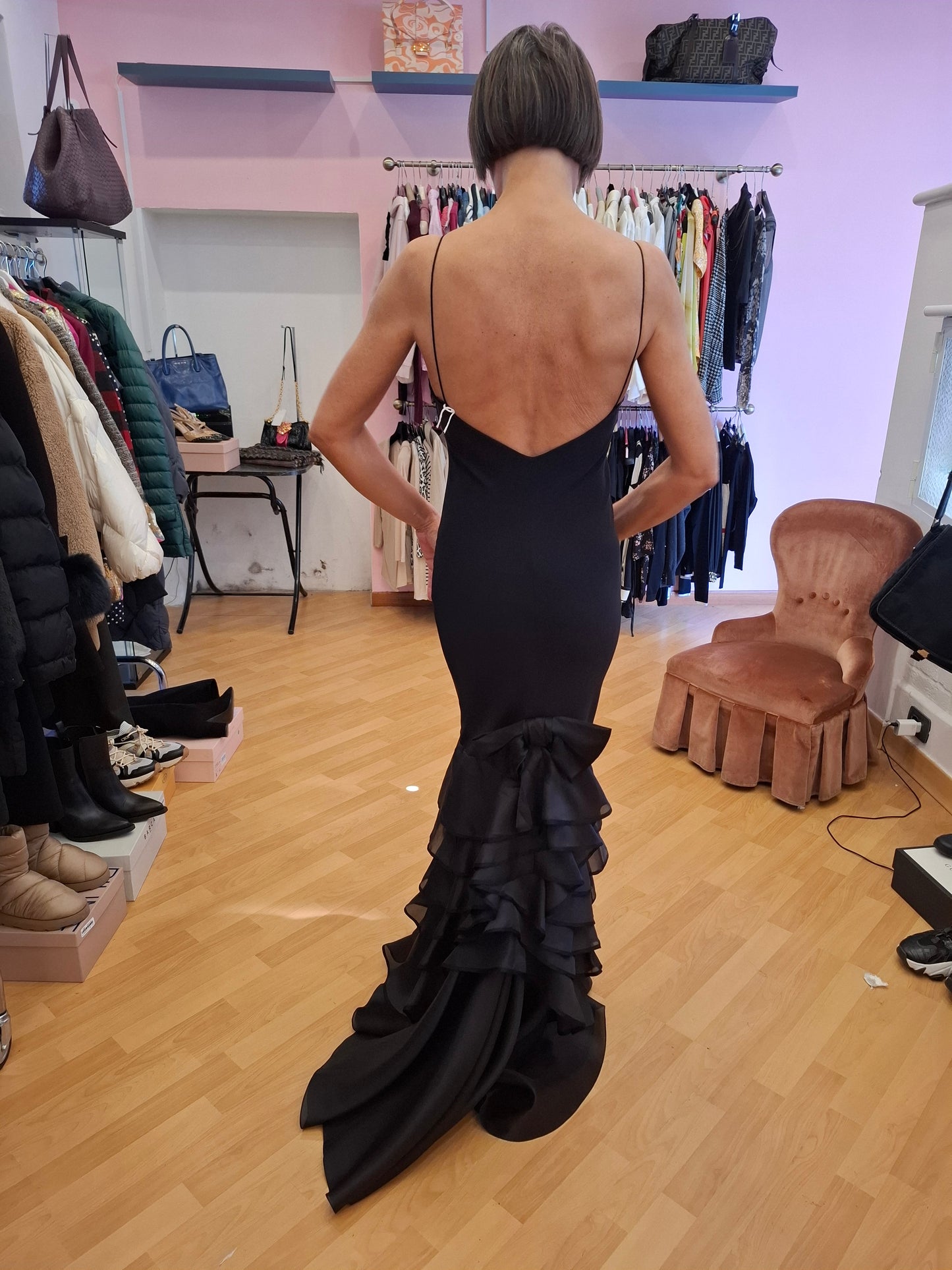 Abito lungo Ralph Lauren nuovo tg 2