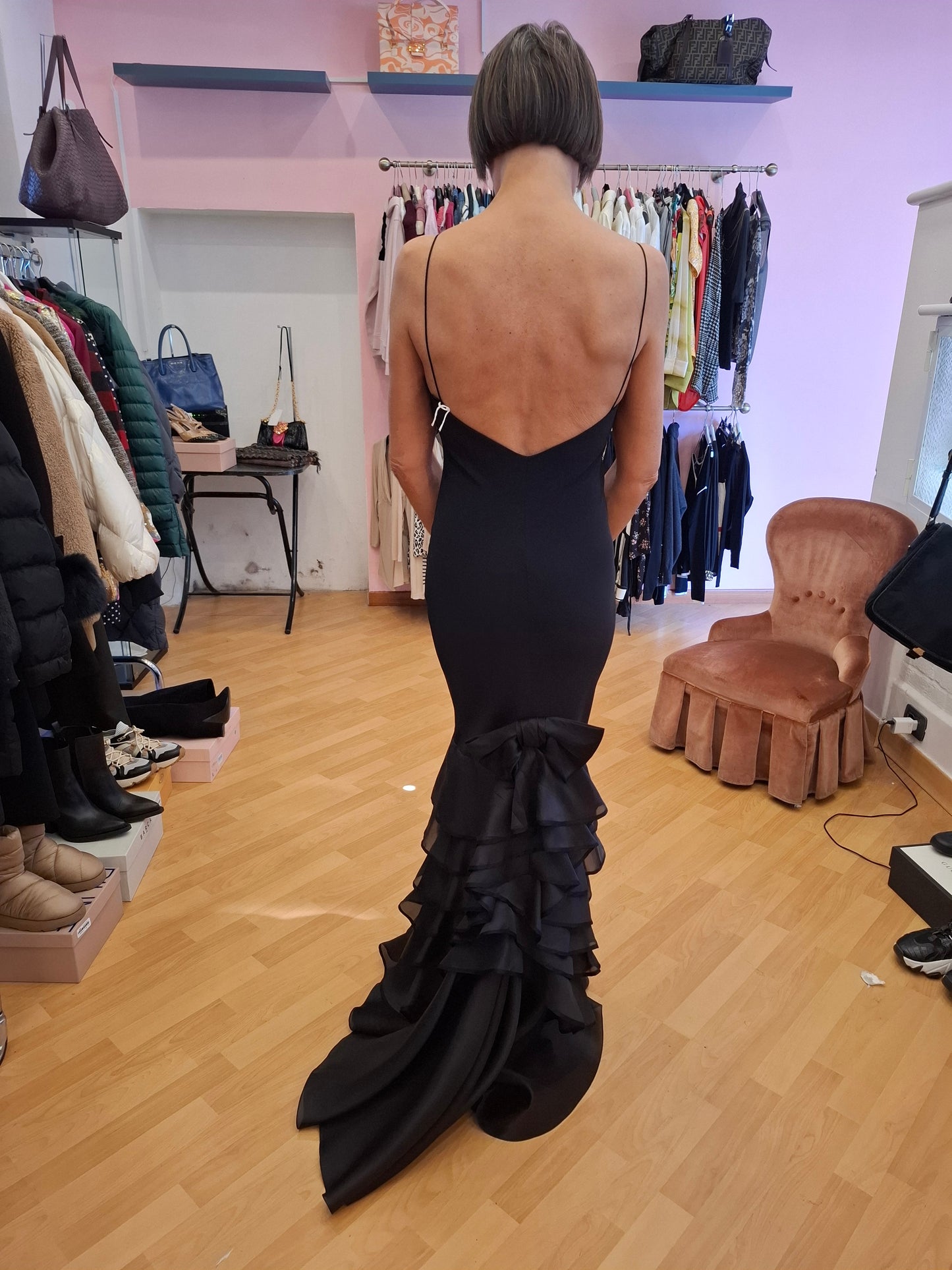 Abito lungo Ralph Lauren nuovo tg 2