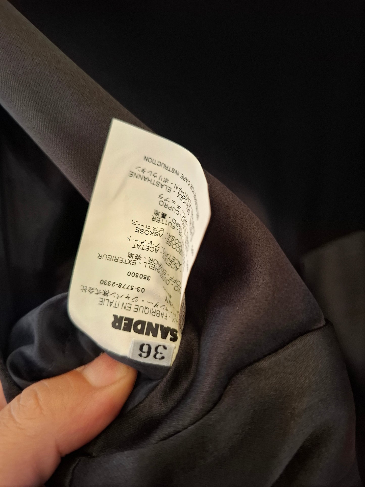 Abito Jil Sander tg 38