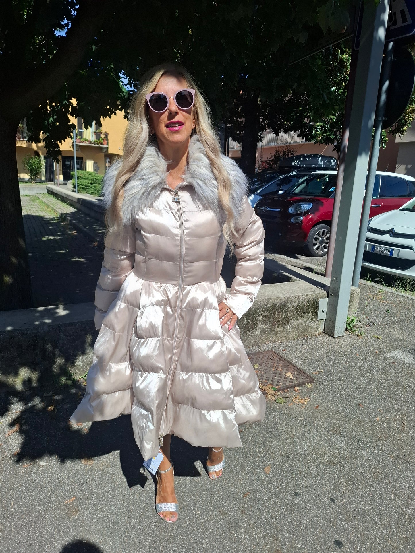Piumino Elisabetta Franchi ampio tg 44 leggermente ridotta