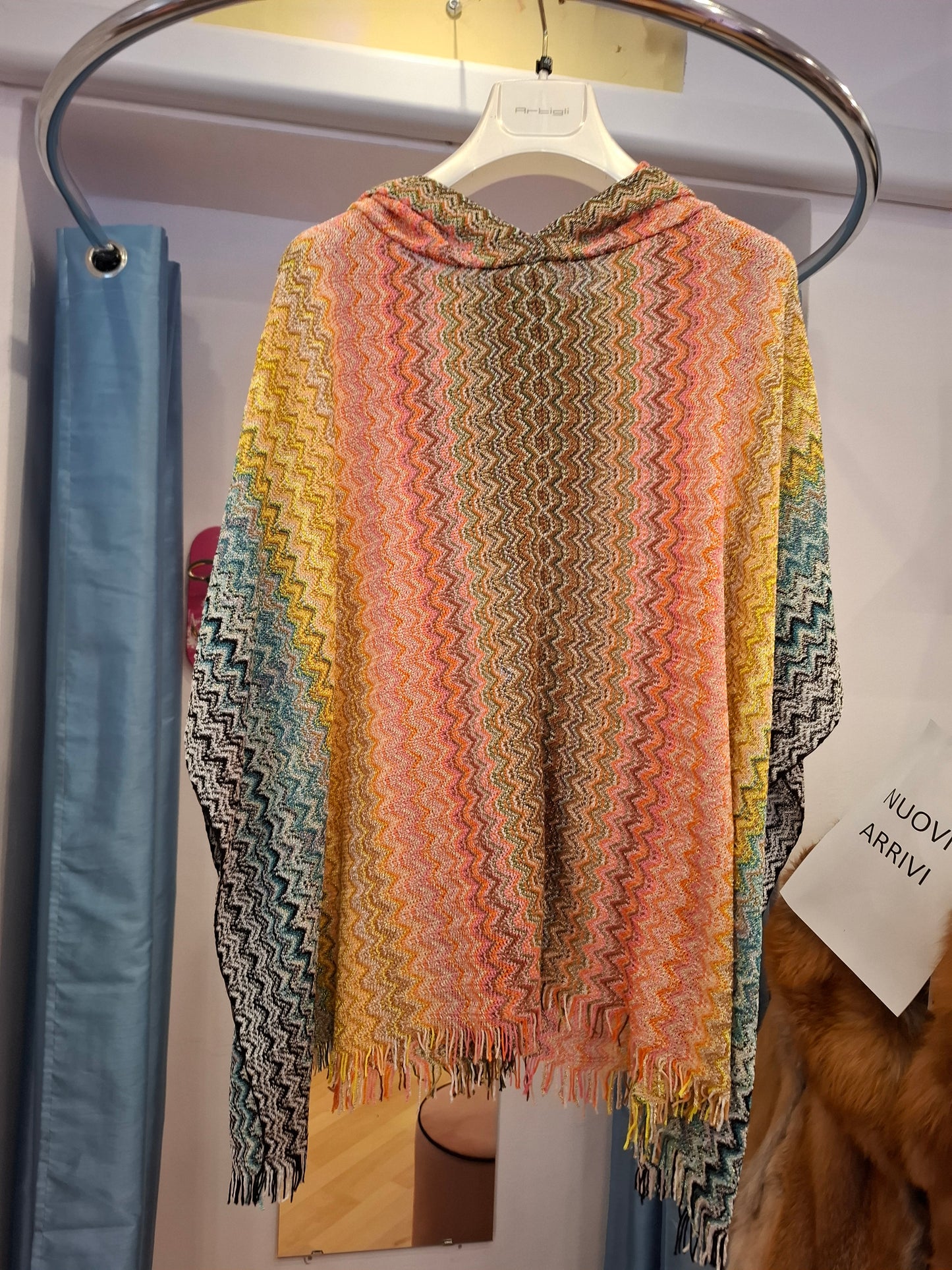 Poncho Missoni tg U