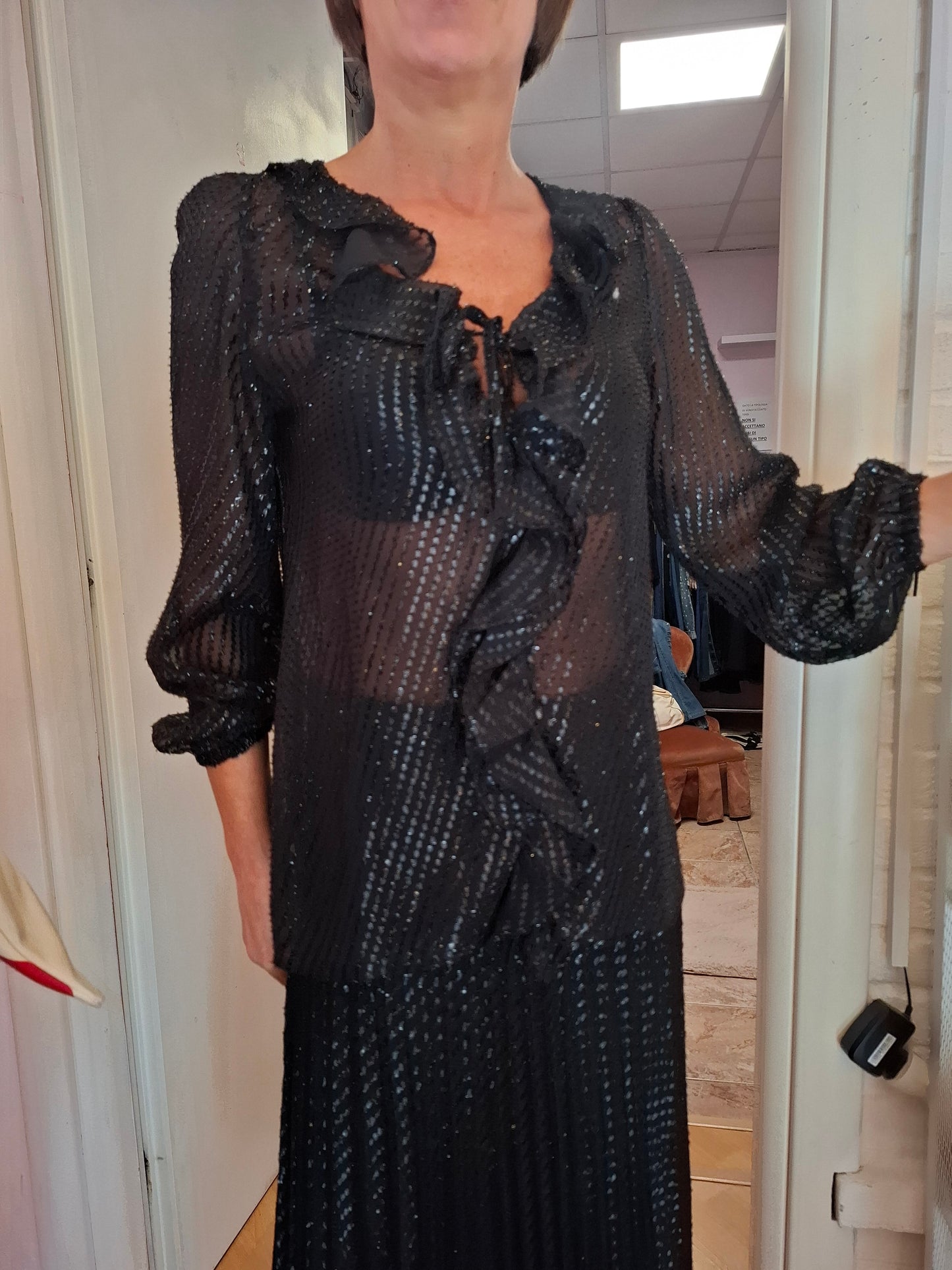 Completo Marella lurex tg 44 leggermente ridotta
