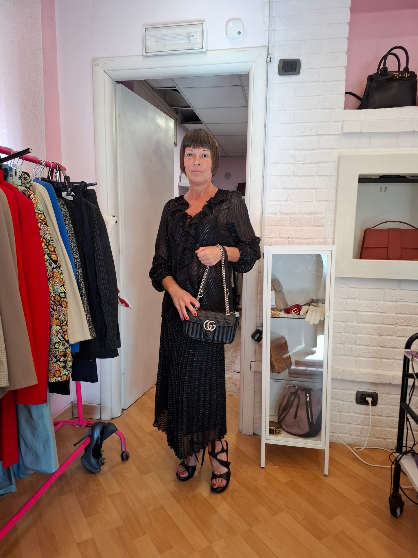 Completo Marella lurex tg 44 leggermente ridotta