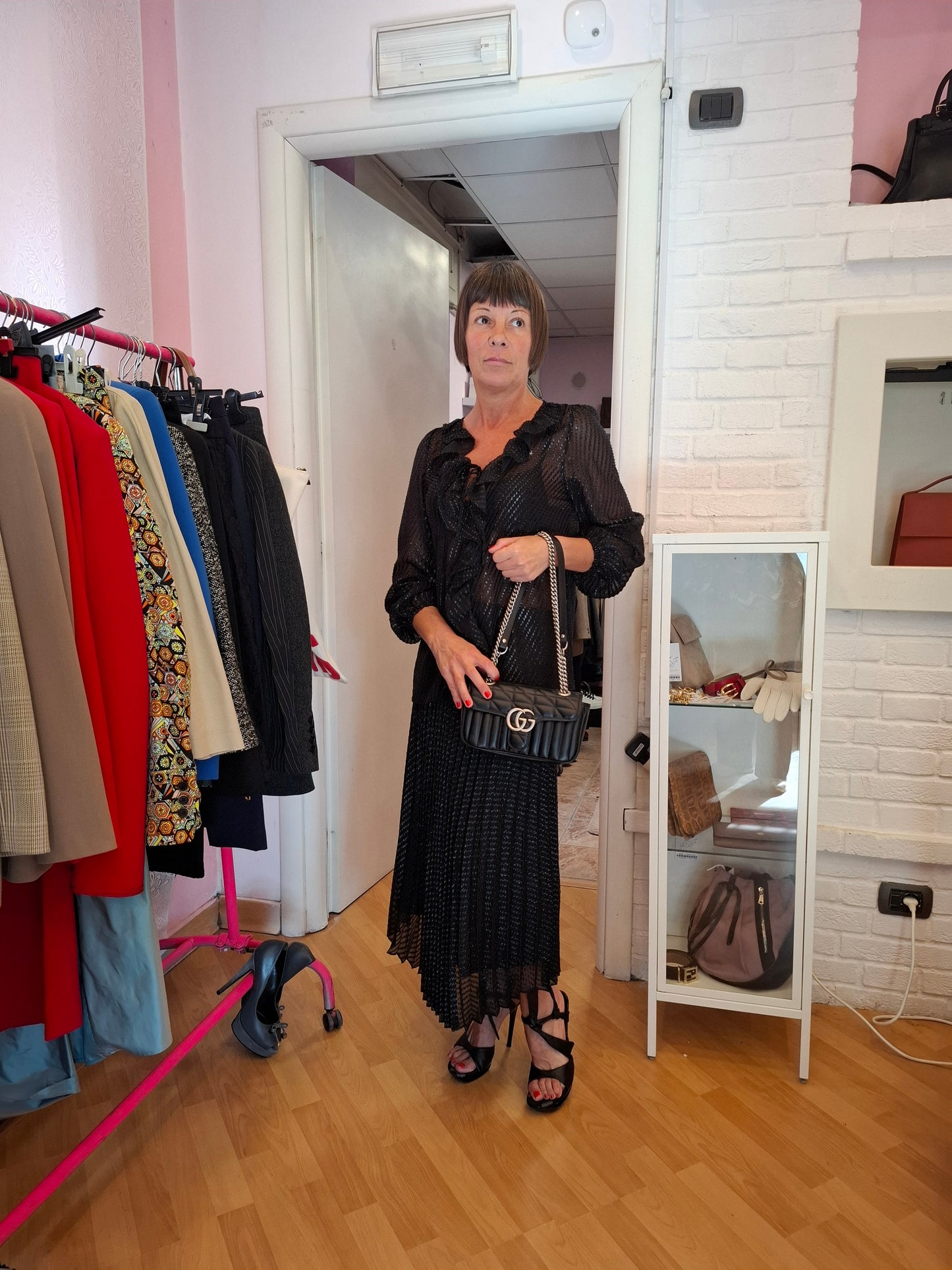 Completo Marella lurex tg 44 leggermente ridotta