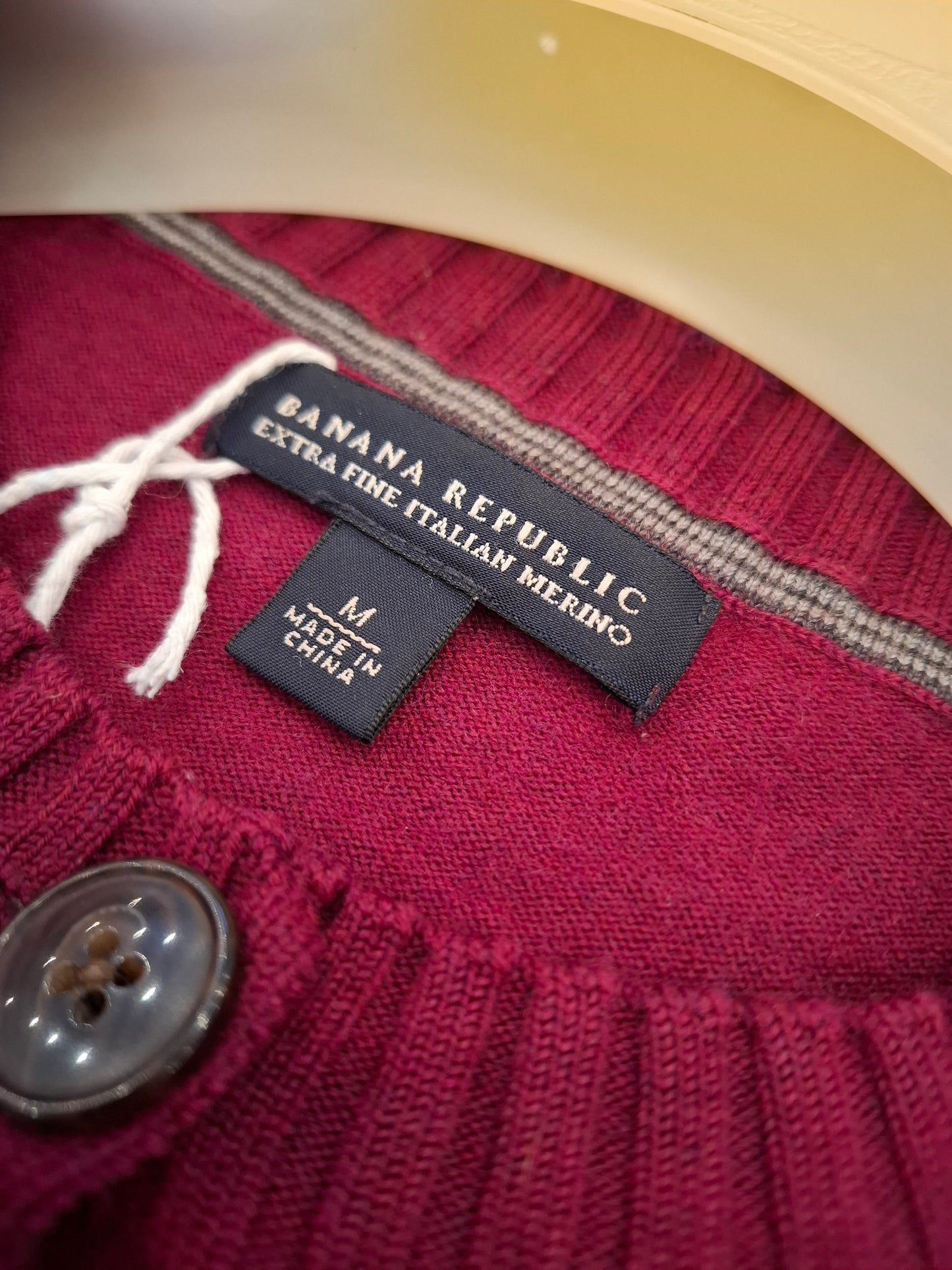 Cardigan Banana Republic magenta tg M